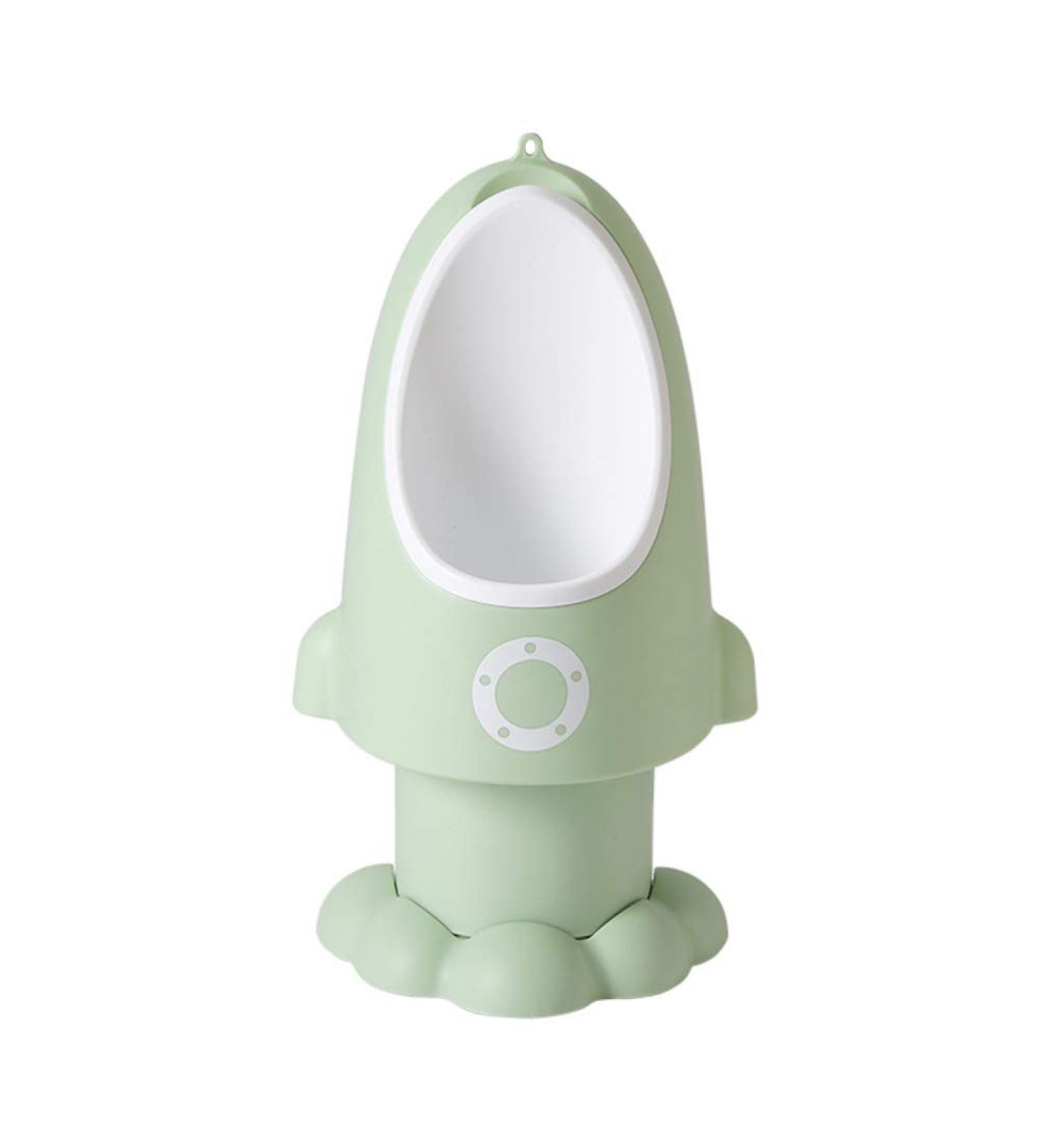 NUOBESTY Toddler Urinal Urinals for Toddler Boys Kid Urinal Cartoon Urinal Potty Toilet Trainer Baby Boy Three-dimensional Light Green 27.5 x 15 x 49cm - Buy Online on GoSupps.com