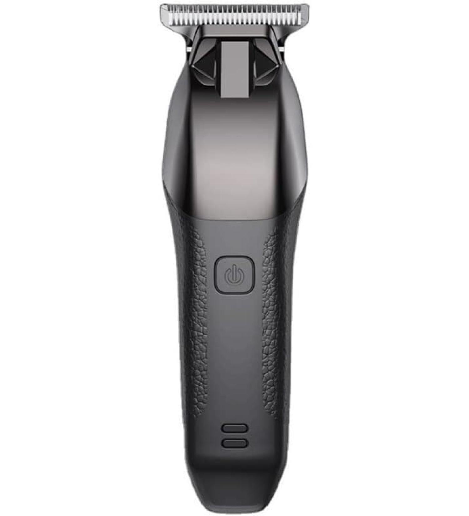 Pro Hair Clipper - Rechargeable Electric T-Shaped Cordless Hair Clipper for Precision Cutting | Professional Finishing Cutter in Black - Buy Online on GoSupps.com