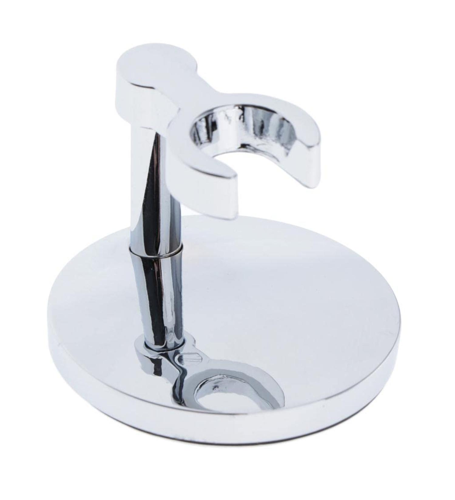 Predolo Stable Shaving Razor Support Base - Premium Silver Design for Classic Shaving | International Shipping Available - Buy Online on GoSupps.com