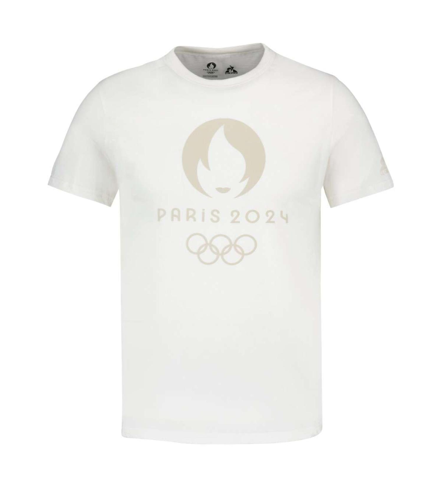 Le Coq Sportif Unisex's T-Shirt XL Marshmallow - Buy Online on GoSupps.com