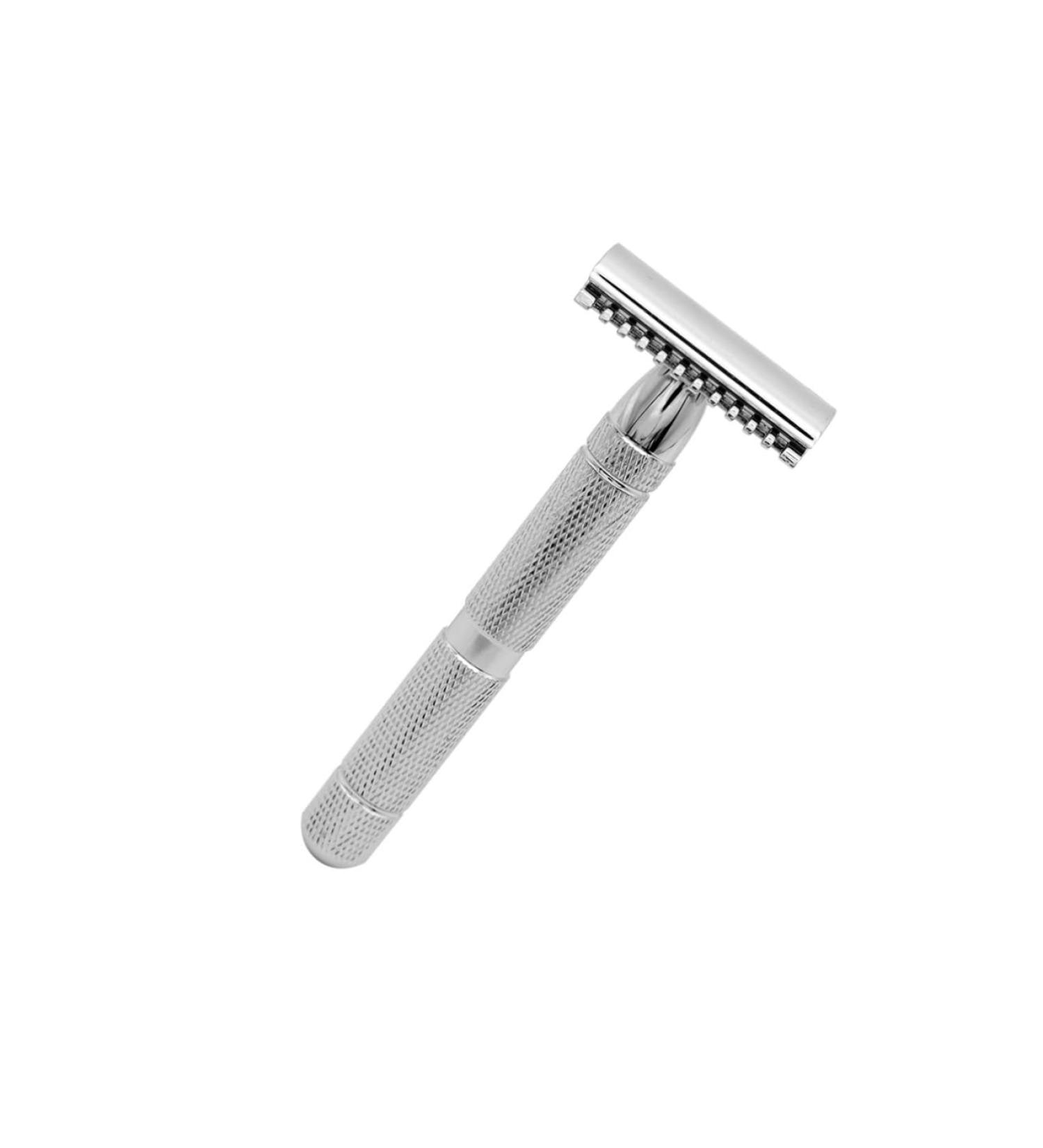 Beavorty Men's Razor - Premium Steel & Solid Wood Design for Safe Precise Shaving - Buy Online on GoSupps.com