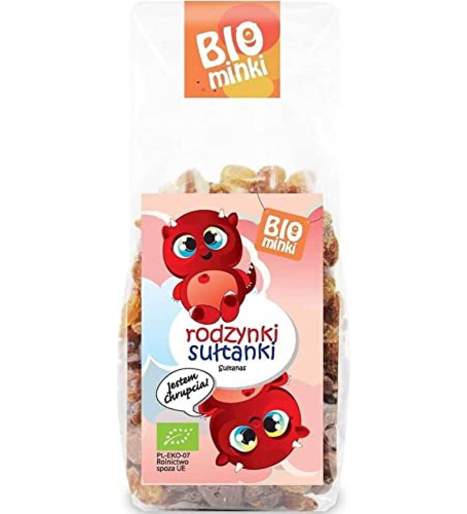 Sultana raisins BIO 150 g BIOMINKI