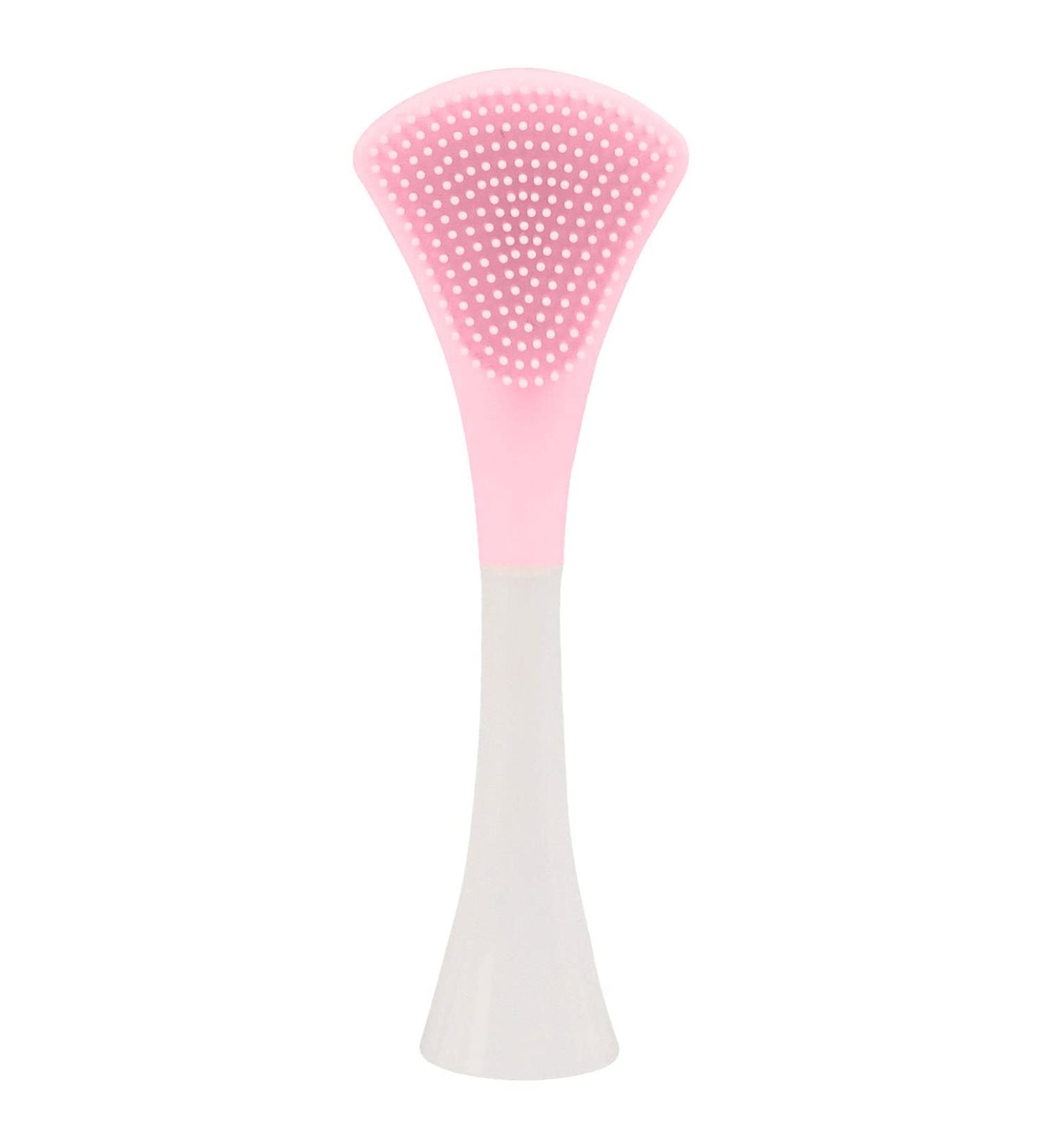 Indovis Tongue Brush - Innovative tongue cleaning brush |Curable plug brush for electronic toothbrushes |Market new |Compatible for Philips 3 6 9 series and many others (pink)