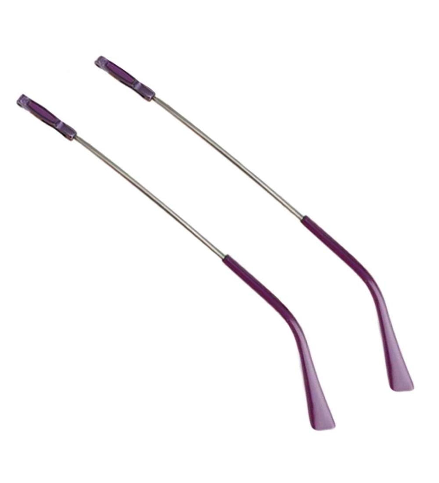CASOTA Eyeglass Replacement Temples - 1 Pair Metal Arm Legs for Sunglasses - Purple Repair Parts for Eyewear - Buy Online on GoSupps.com