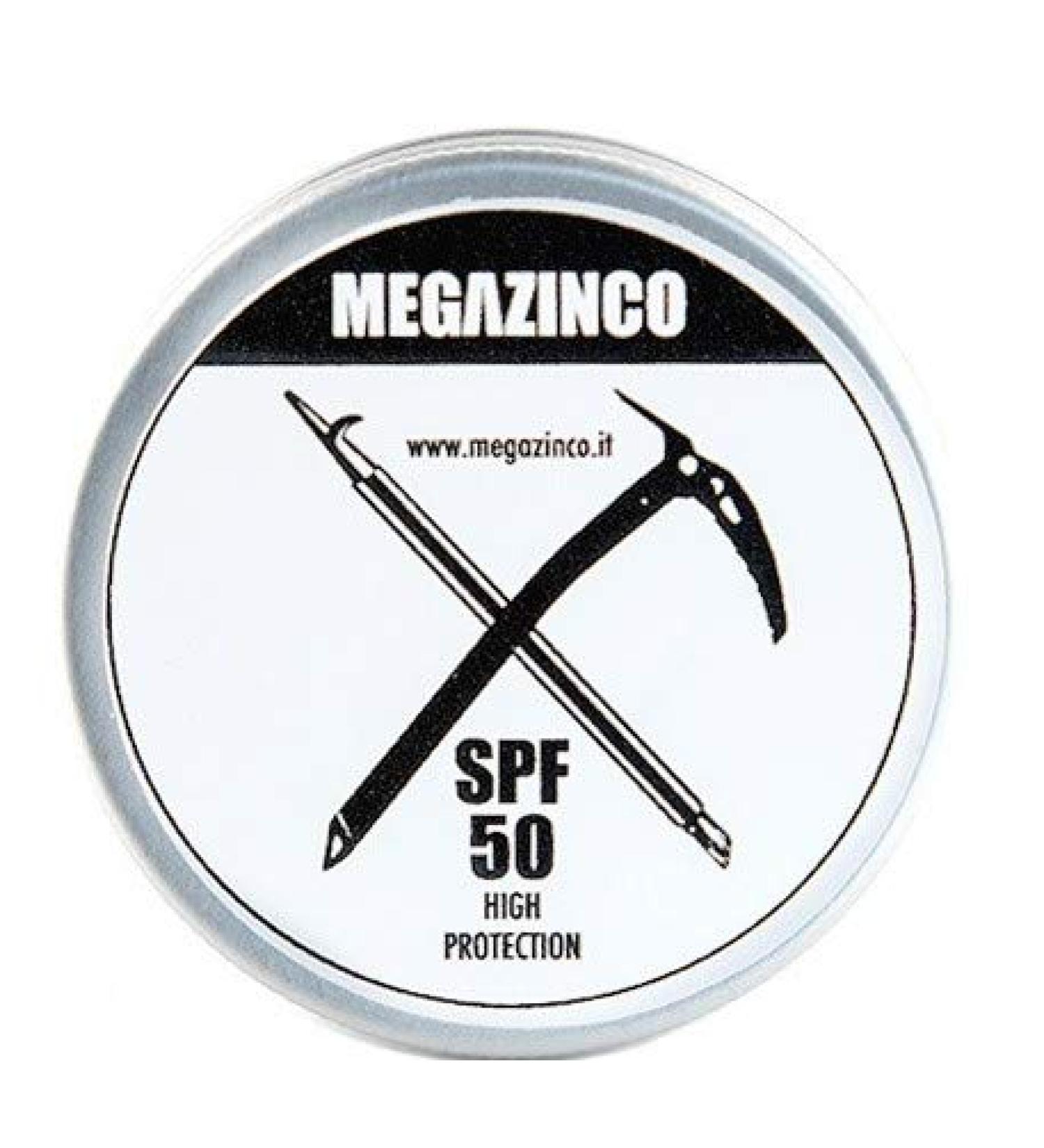 Megazinco SPF 50 Mineral Sunscreen - 100% Natural Protective Creme for Surfers Sailors Skiers & Athletes | 40 ml - Buy Online on GoSupps.com