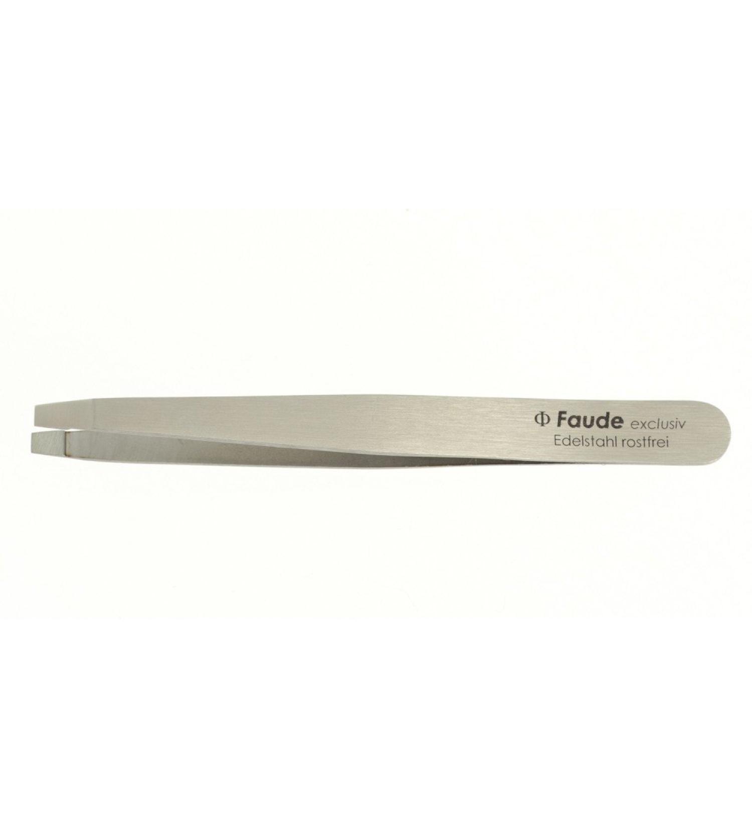 Faude Cosmetic Tweezers Eyebrow Tweezers Beauty Tweezers STRAIGHT 9.8cm highest quality stainless steel