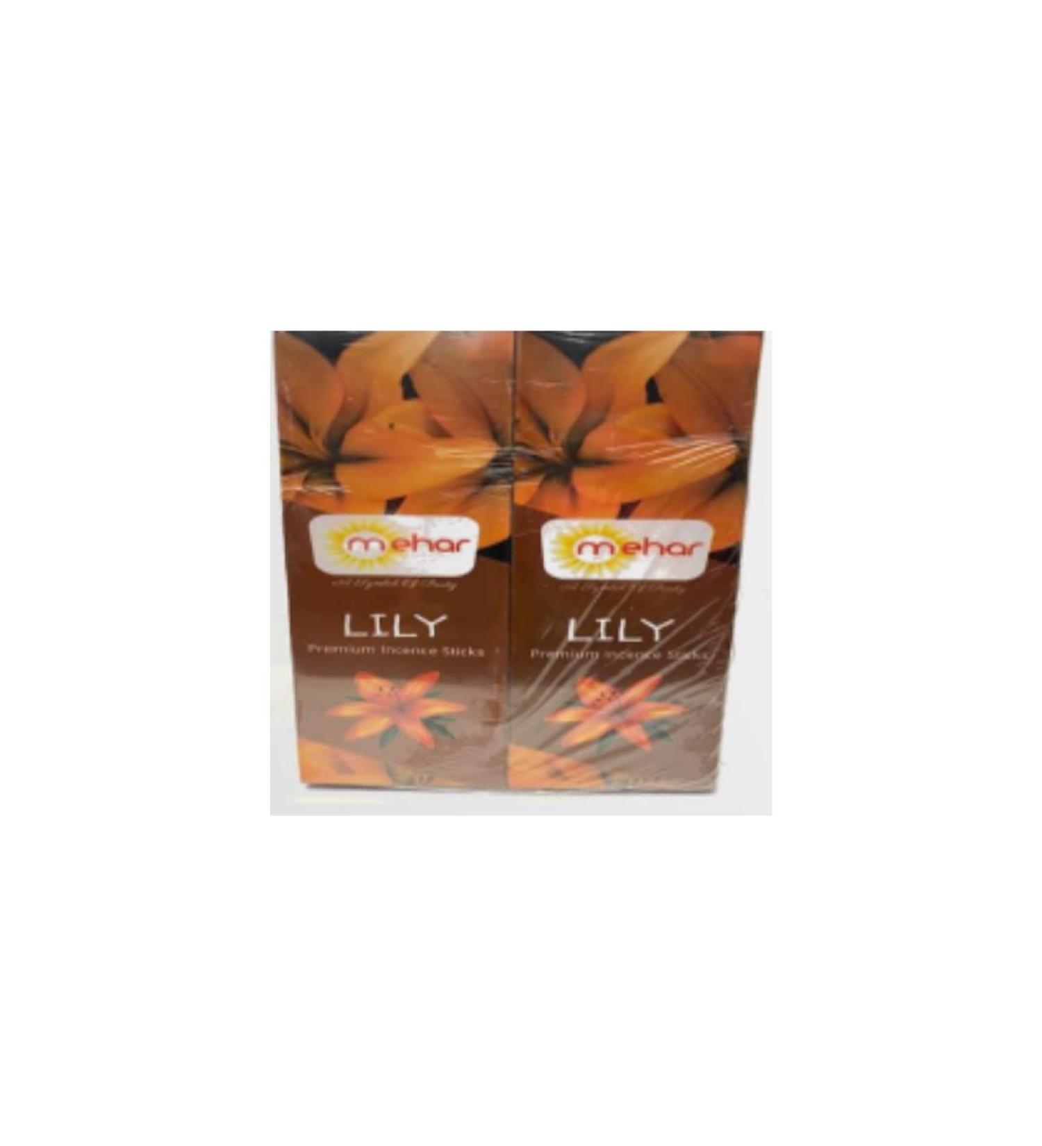 Mehar Agarbatti - Lilly (90 sticks) 100gr x 25 pack