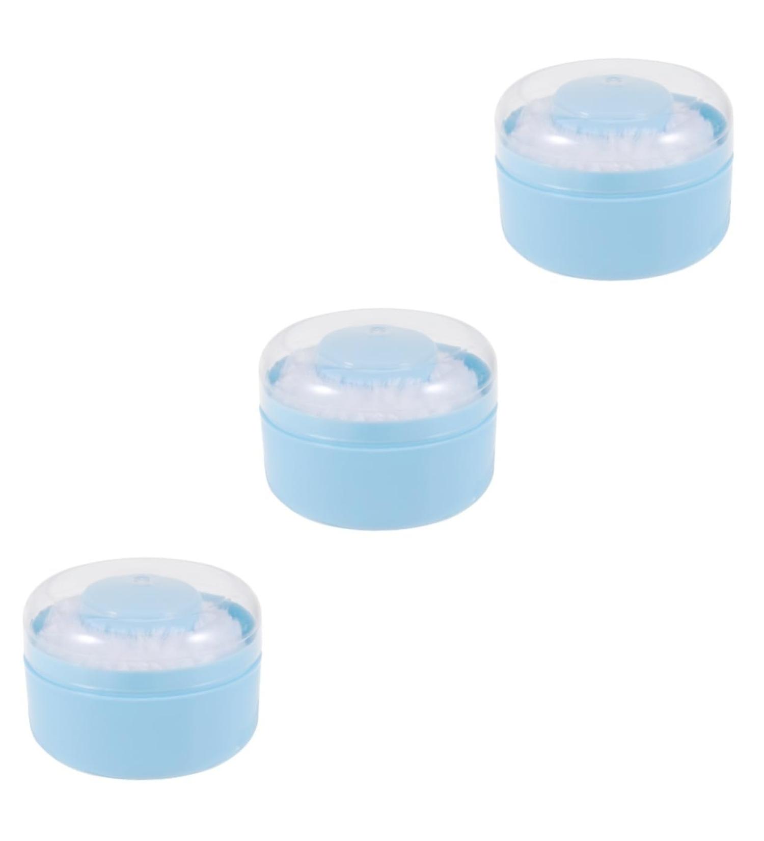 minkissy 3 Sets Makeup Powder Puff Baby Powder Woman Body Powder Round Fluffy Powder Puffs Powder Puff with Handle Dusting Powder Body for Women Large Elf Powder Puff Miss Soft Container - Buy Online on GoSupps.com