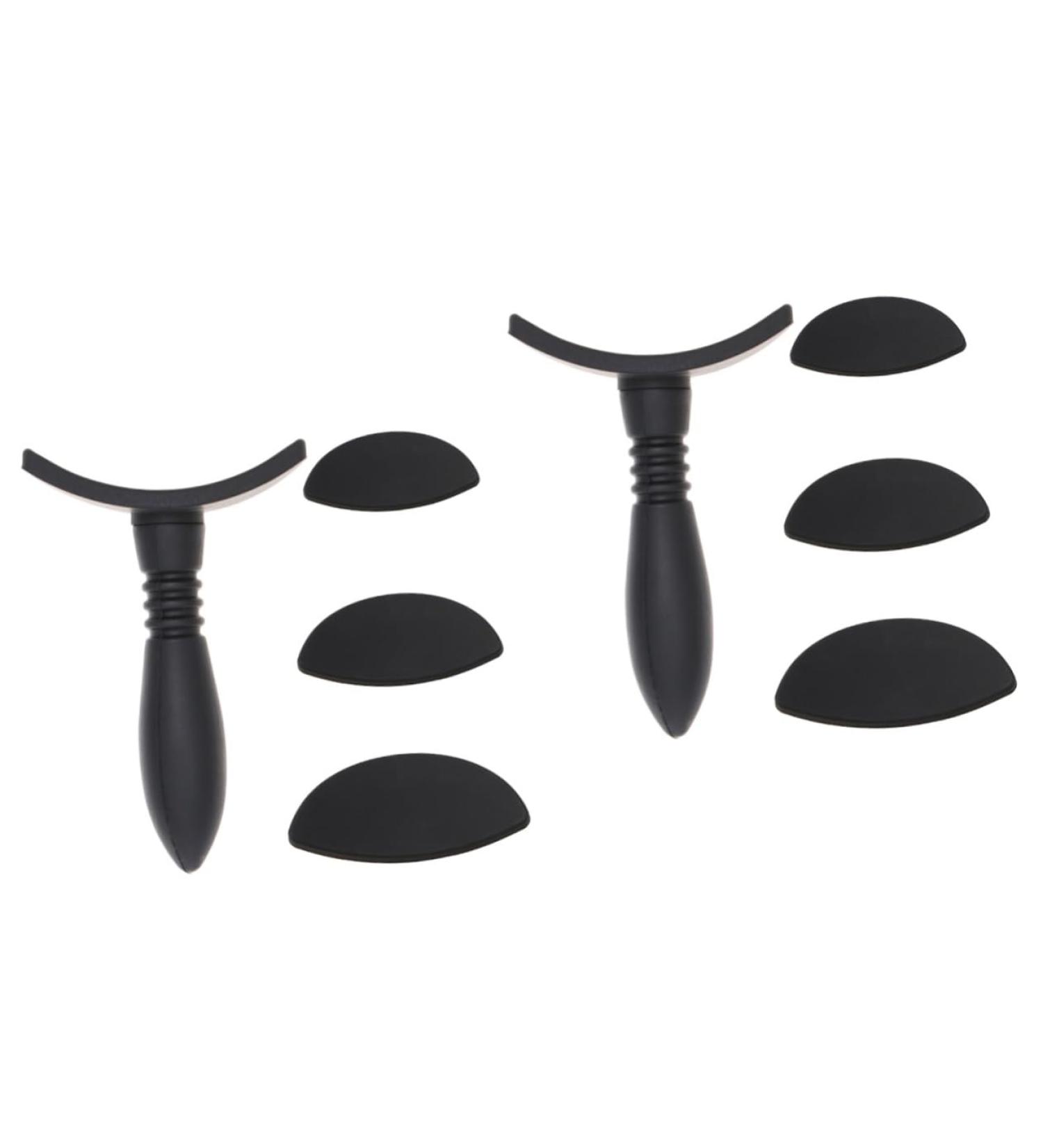 Baluue 2 Sets Eye Shadow Stamp Makeup Convenient Tool Make up Women Eyeshadow Stamp Makeup Tools 6.5x5cmx2pcs Blackx2pcs - Buy Online on GoSupps.com