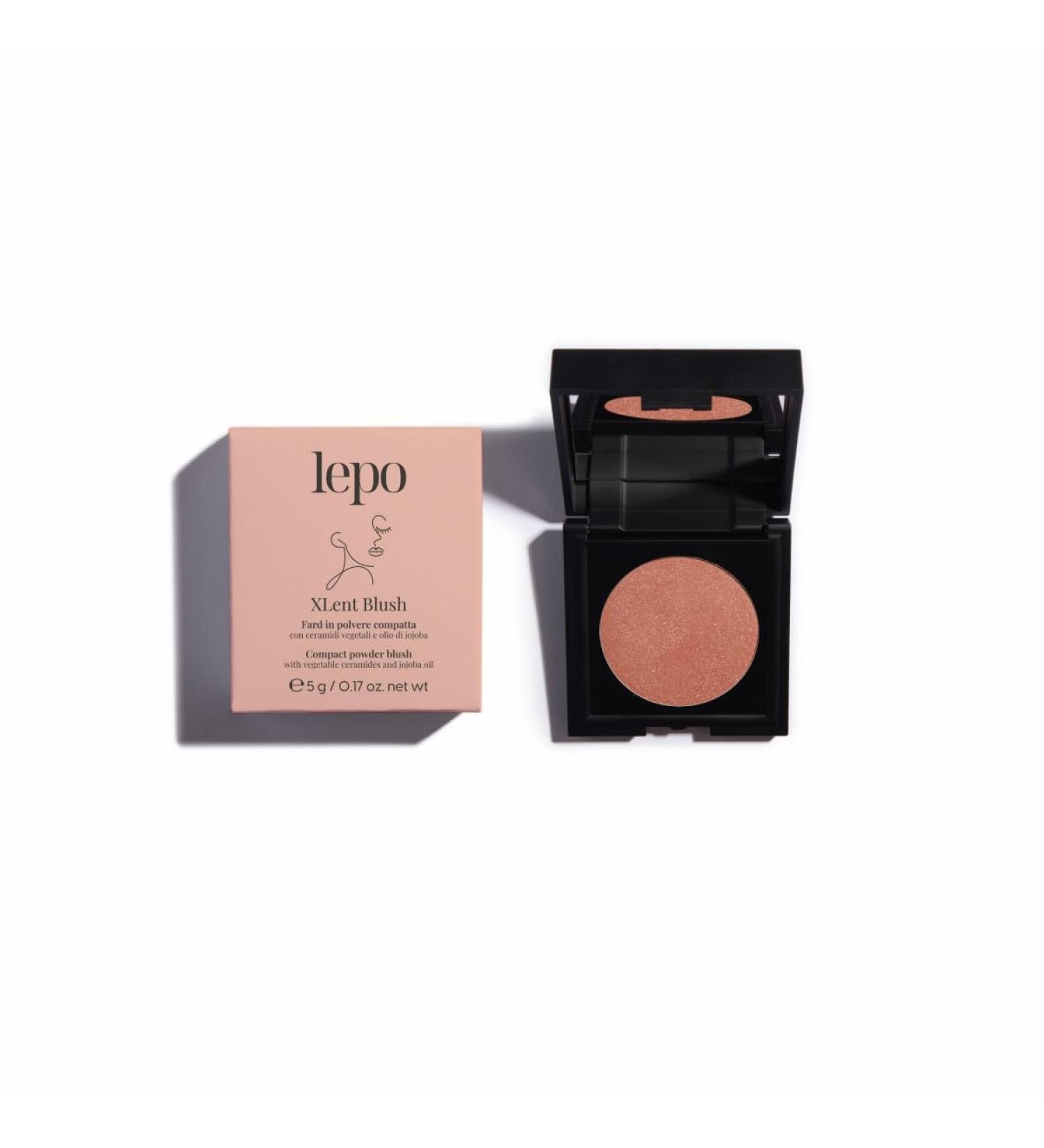 LEPO LEPO | Xlent Blush #03 Compact Powder Blush with Vegetable Ceramic and Jojoba Oil Natural Brightness and Hydration for a Healthy Radiant Effect - Buy Online on GoSupps.com