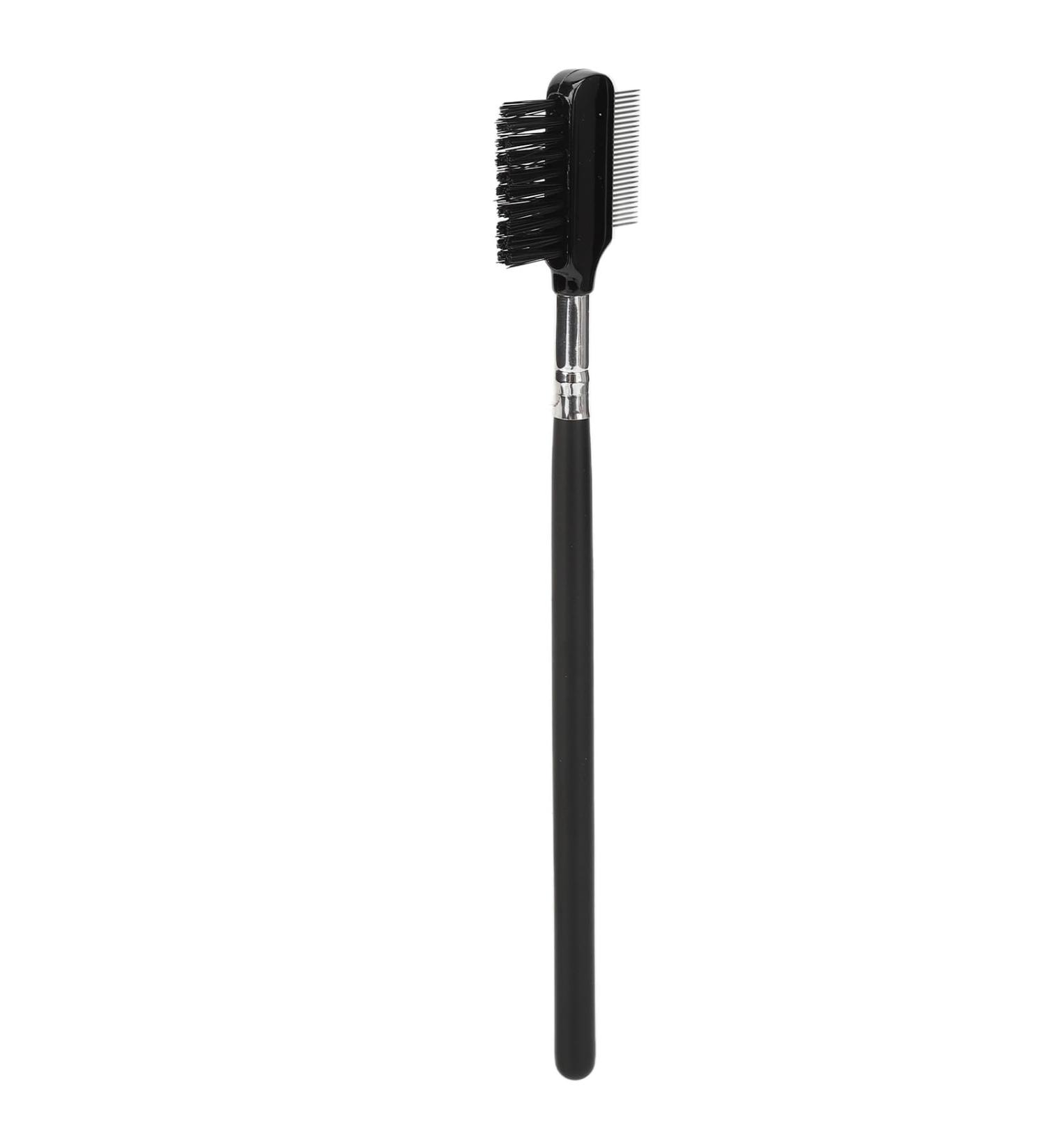 Stainless Steel Eyelash Comb Brow Brush for Easy Grooming Fine Brushing Dual Sides Portable Size with Rounded Head and Fine Teeth Professional and Home Use - Buy Online on GoSupps.com