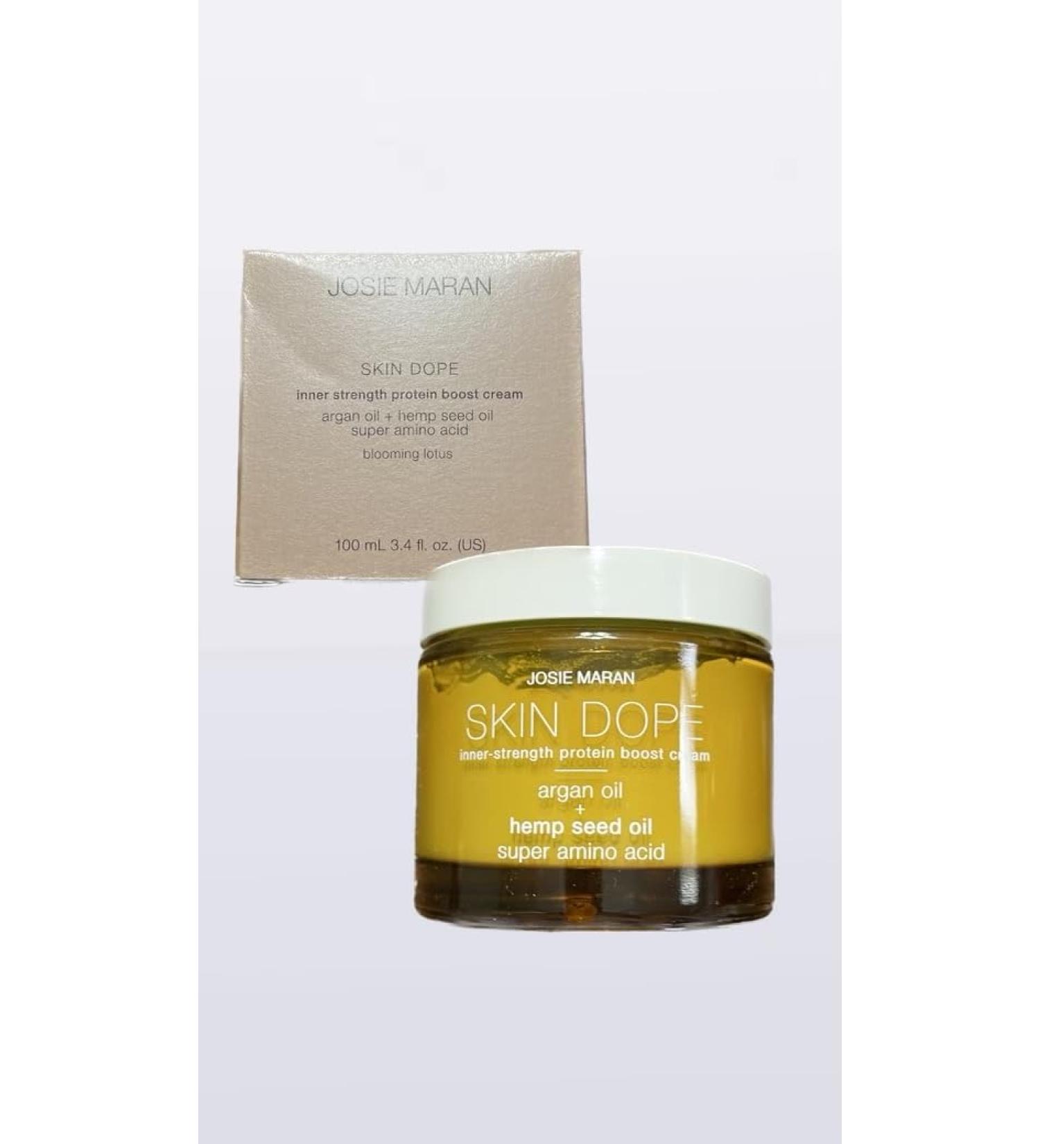 Josie Maran Skin Dope Inner Strength Protein Boost Cream 3.4 Fl Oz - Hydrating & Nourishing Skincare for Glowing Skin - International Shipping Available - Buy Online on GoSupps.com