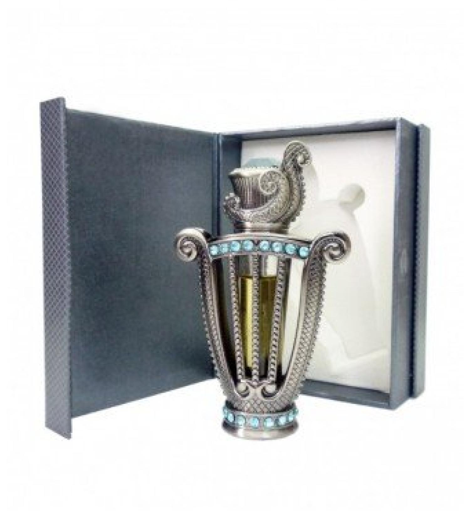 Solitaire - Arabian Designer Therapeutic Essential Perfume Oil Fragrance - Long Lasting Attar / Itar / Ittar - Alcohol Free - for Men and Women - hombre y mujer - Exquisite glass bottle