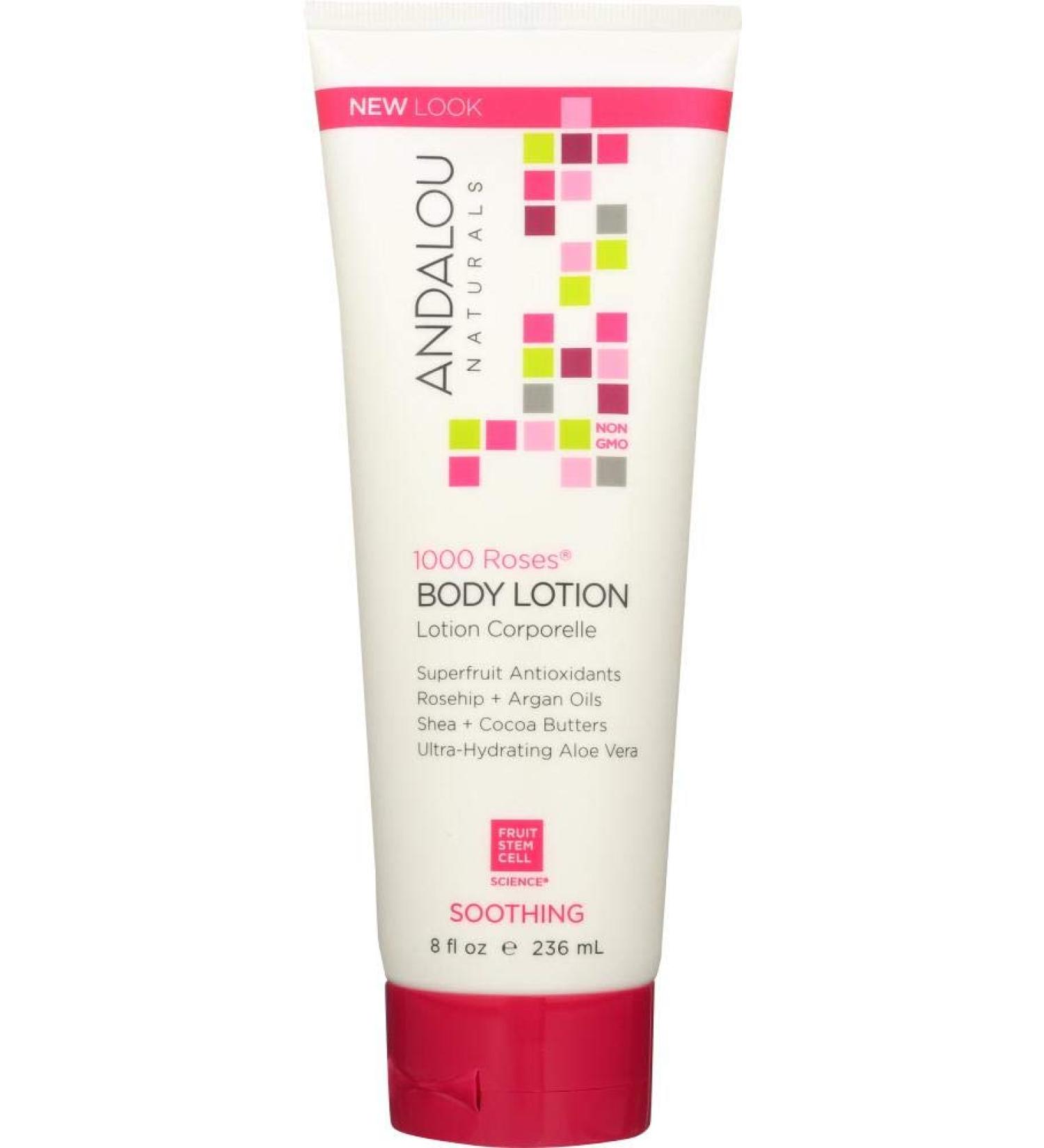 Andalou Naturals Body Lotion 1000 Roses