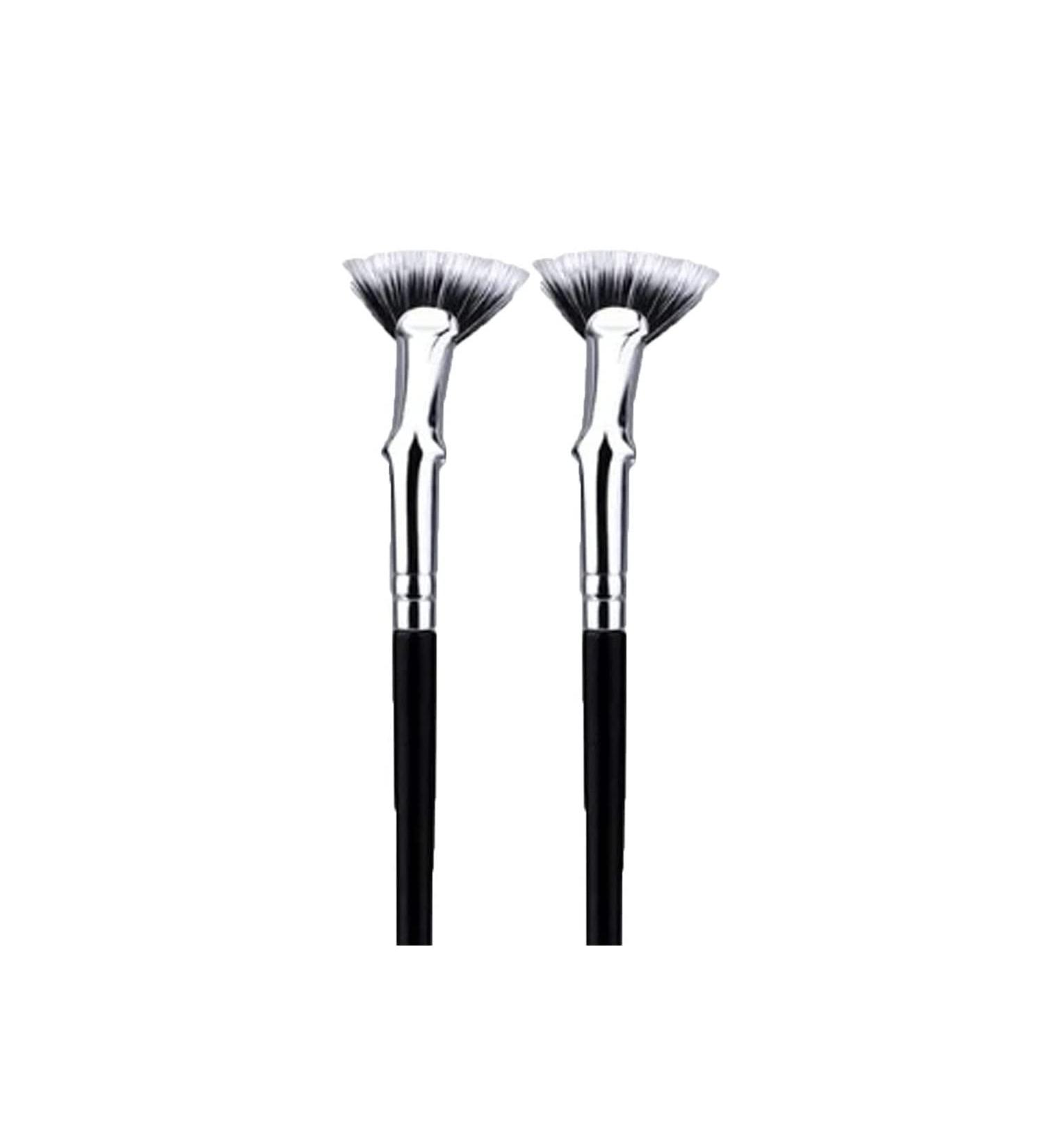 Dolly Mascara Fan Brush Set for Beautiful Lashes - 2PCS - Buy Online on GoSupps.com