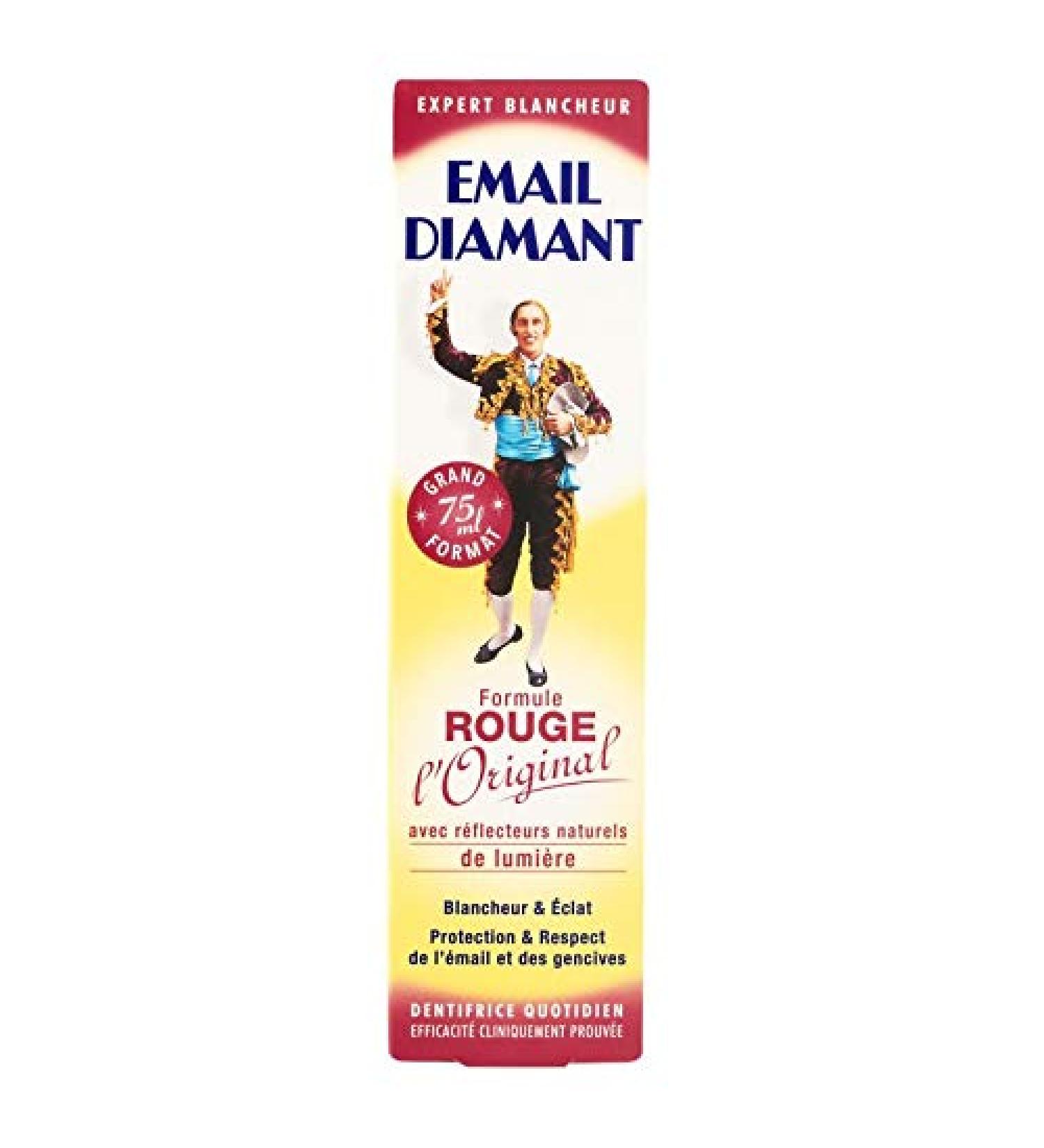 EMAIL DIAMANT - Red Formula Toothpaste 75Ml - Pack of 3 - Buy Online on GoSupps.com