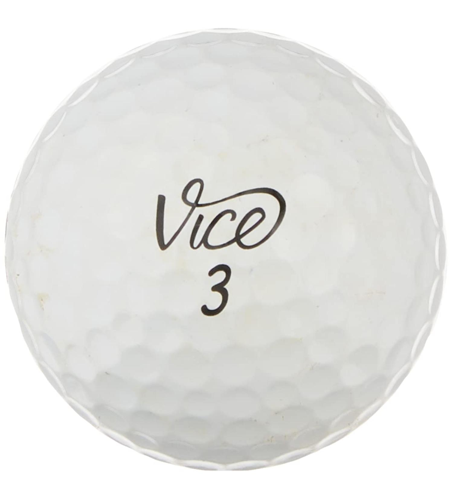 Vice Golf Ball Mix - 100 AAA Near Mint Quality Used Golf Balls - White (100PK-Vice-3) - Buy Online on GoSupps.com