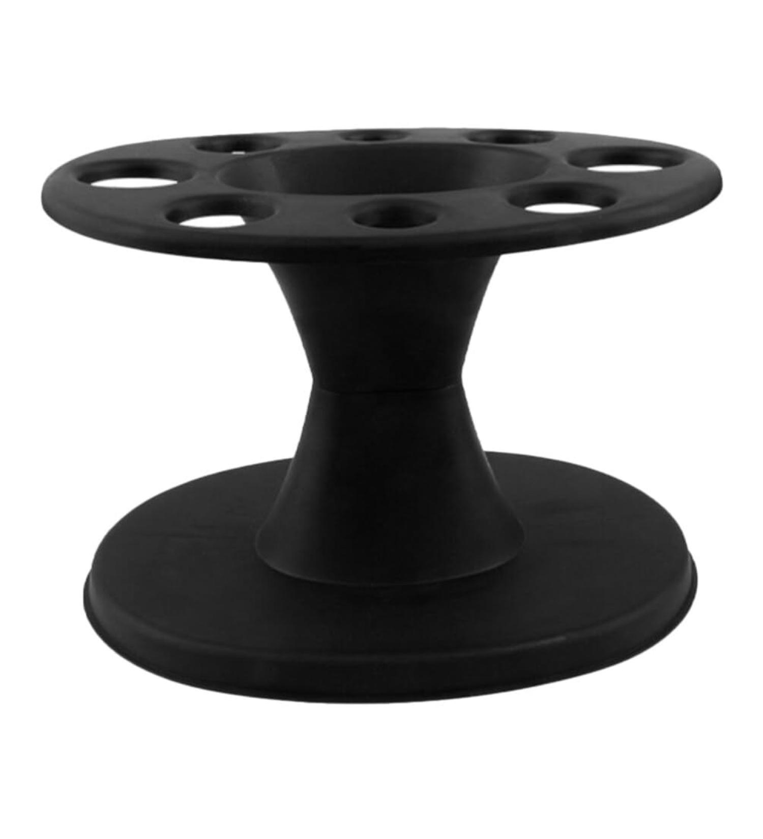 NOLITOY Rotating Hair Scissors Holder Barber Scissors Storage Holder Salon Shears Holder Hair Stylist Scissors Container Hairdressing Tools Organizer Black - Buy Online on GoSupps.com