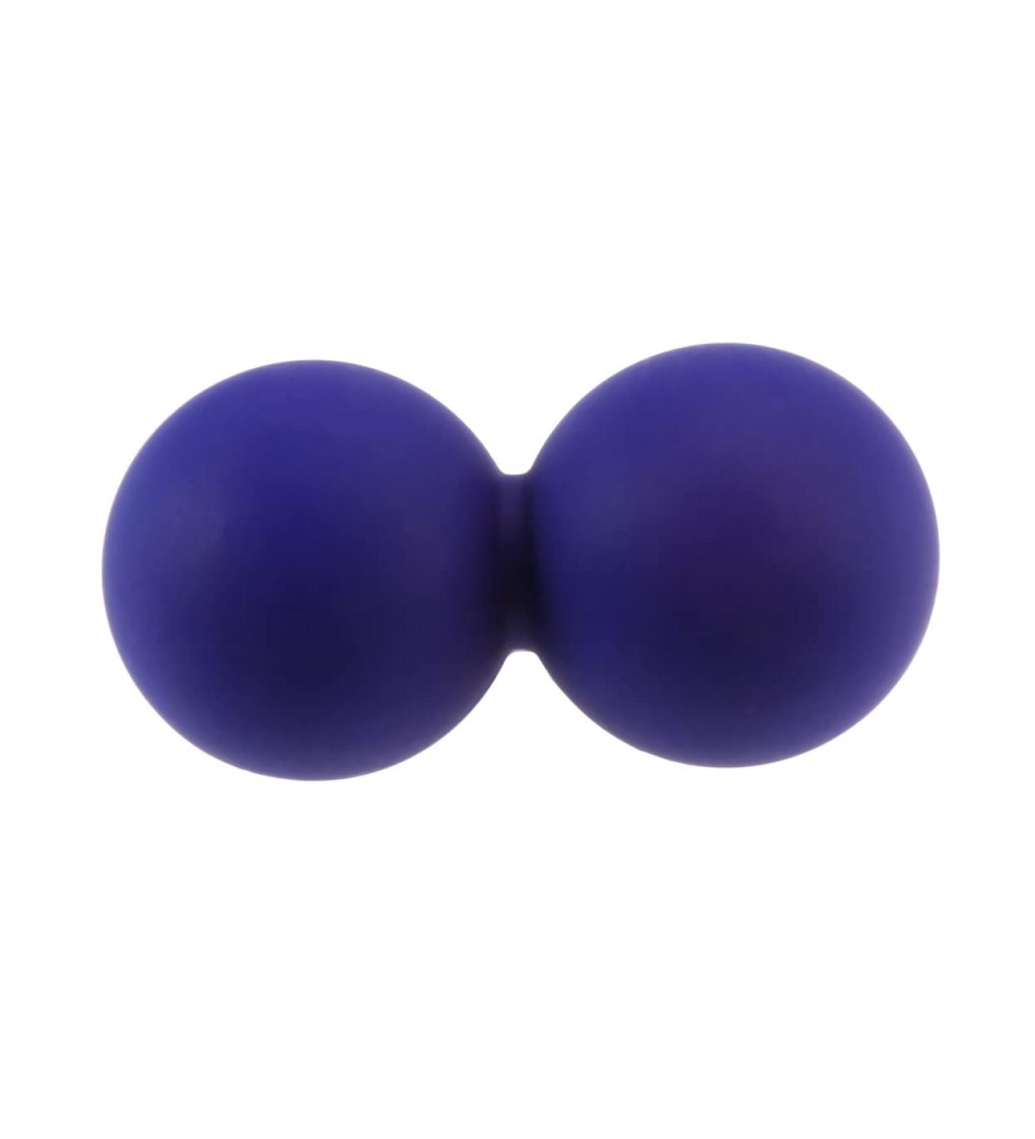 Minkissy Fitness Peanut Lacrosse Foam Roller - Muscle Massage Ball for Yoga & Acupressure - Black Mobility Roller for Hair & Foot Relief - Buy Online on GoSupps.com