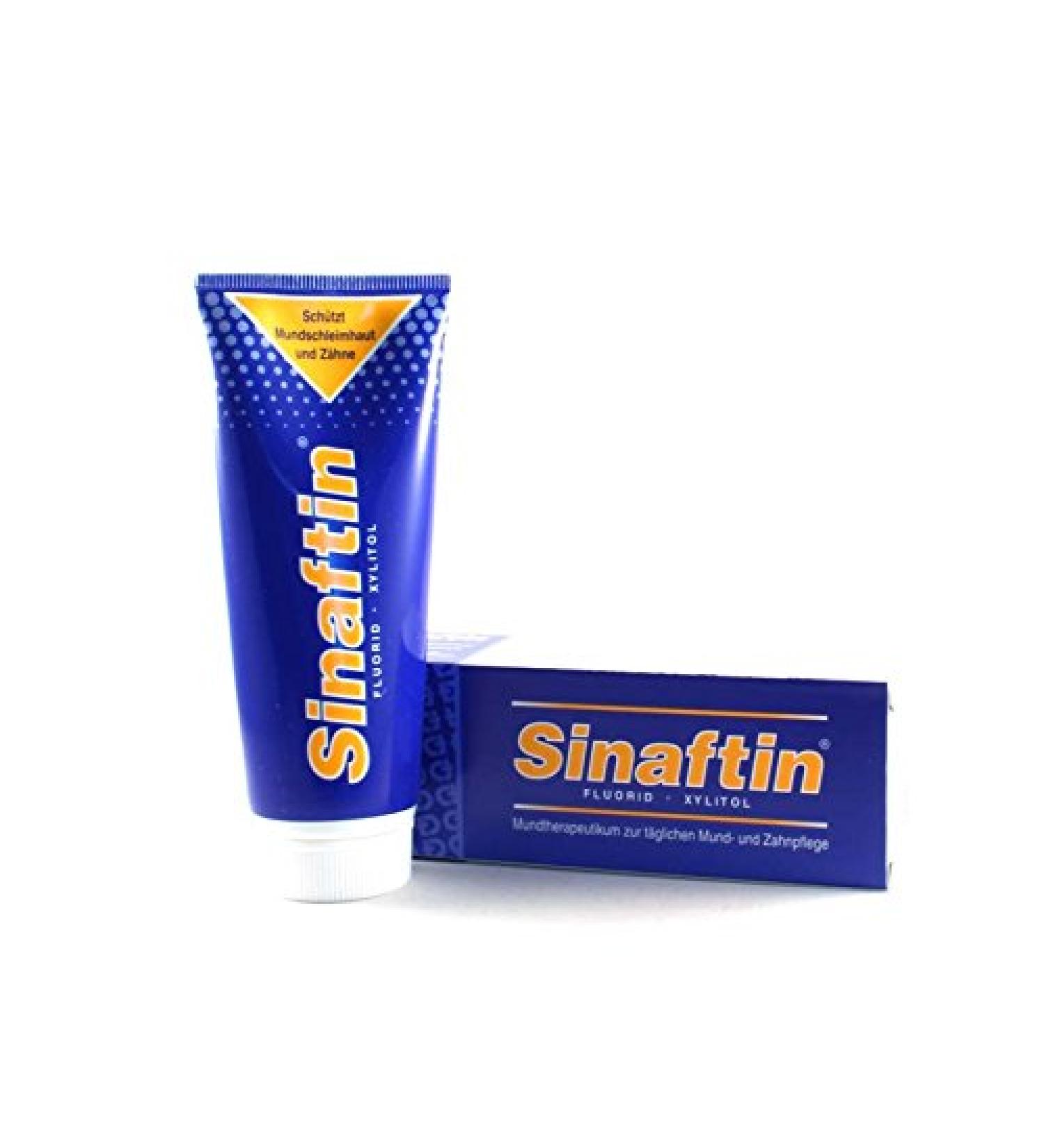 Sinaftin Fluoride Xylitol Toothpaste 75ml Twin Pack (2x 75ml)