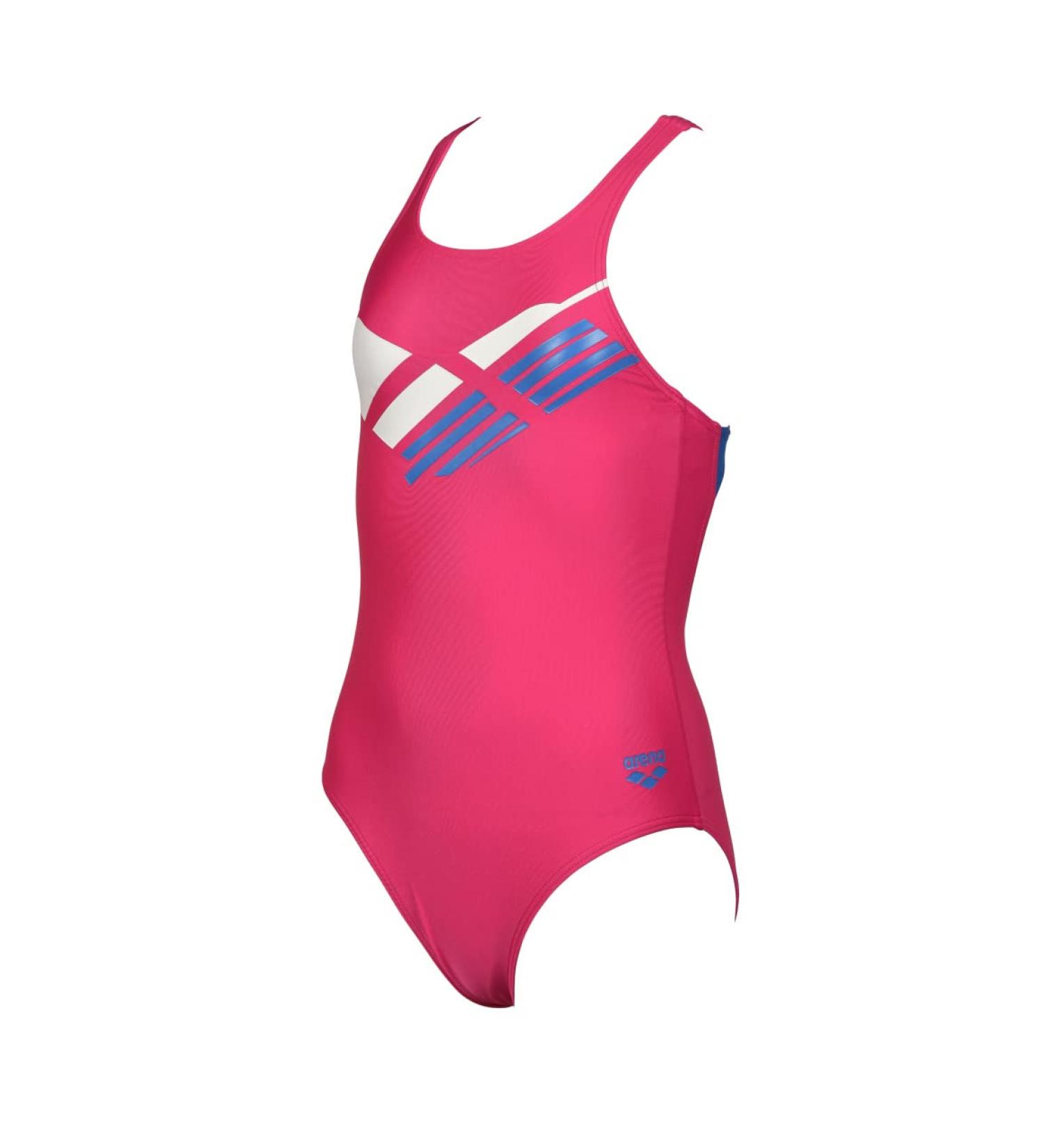 Buy ARENA Girls V Back Logo Swim Shorts & Swim Trunks (Pack of 1) - 164 Rose-Turquoise | International Shipping Available - Buy Online on GoSupps.com