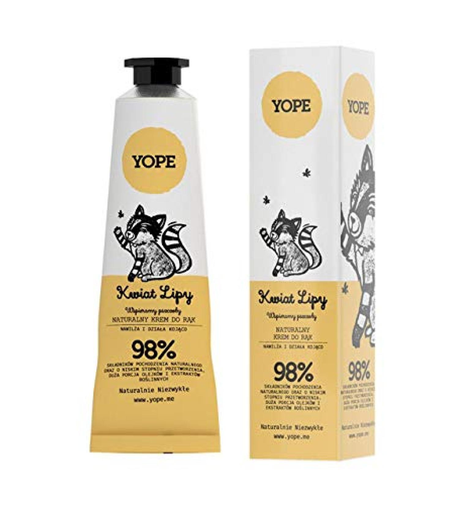 Yope Yope Linden Blossom Hand Cream - 50 ml