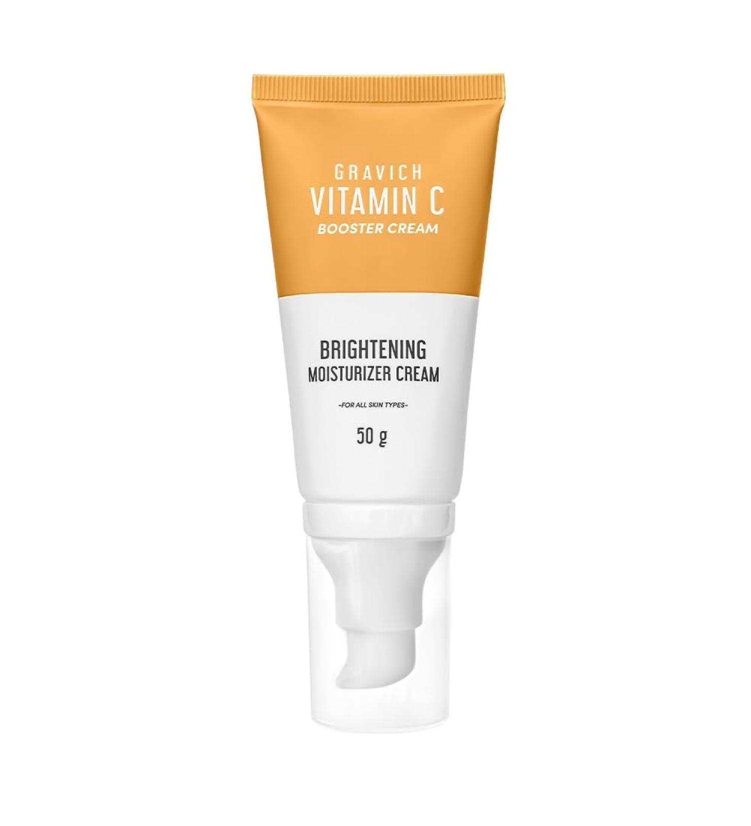 Gravich Triple Vitamin C Booster Cream 50g - Brightening & Anti-Aging | Shop Now - Buy Online on GoSupps.com