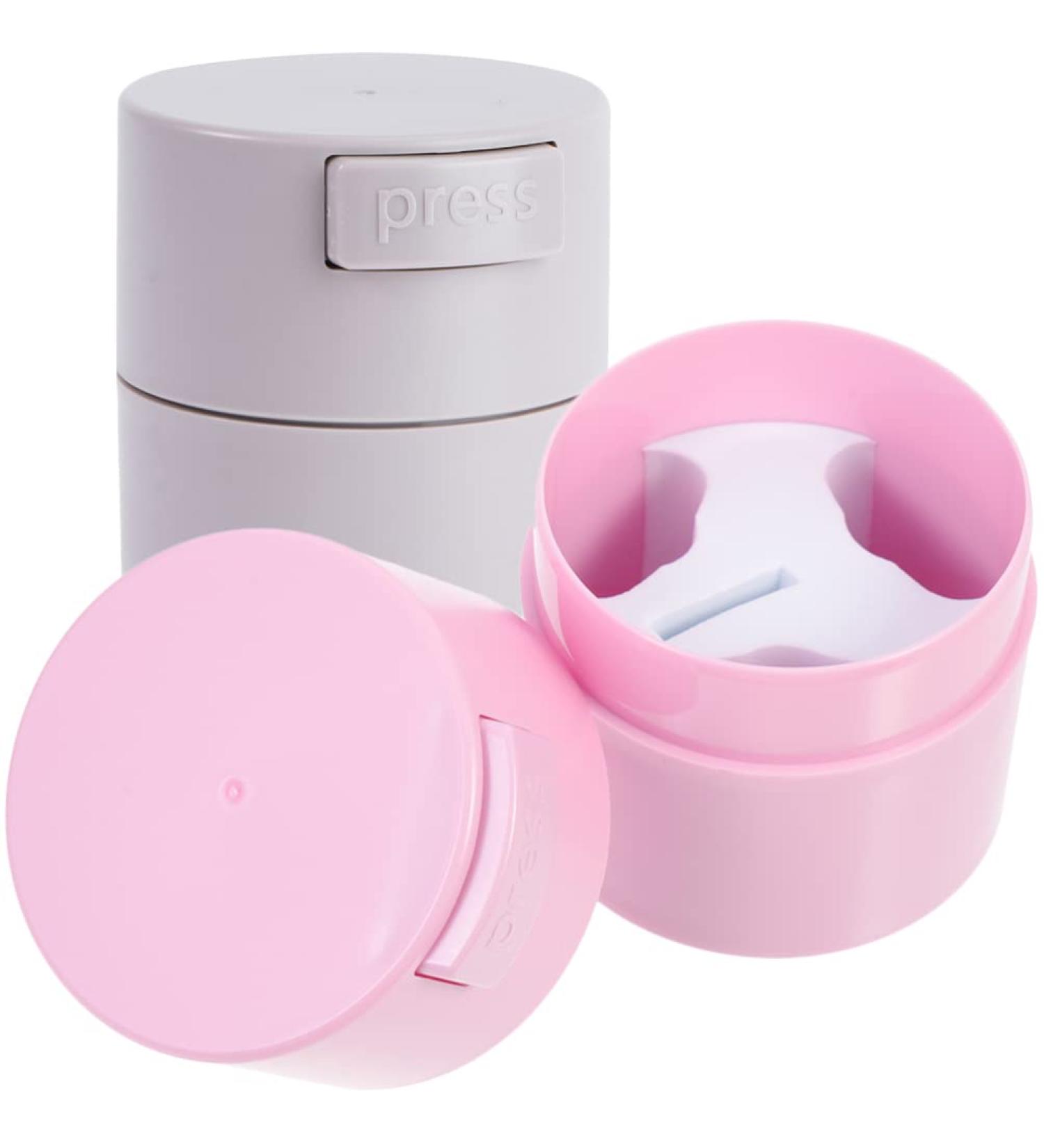 Beaupretty Lash Cosmetics - 2pcs Eyelash Glue Jar Organizers for Lash Extensions | Storage & Supplies | Assorted Colors - Buy Online on GoSupps.com