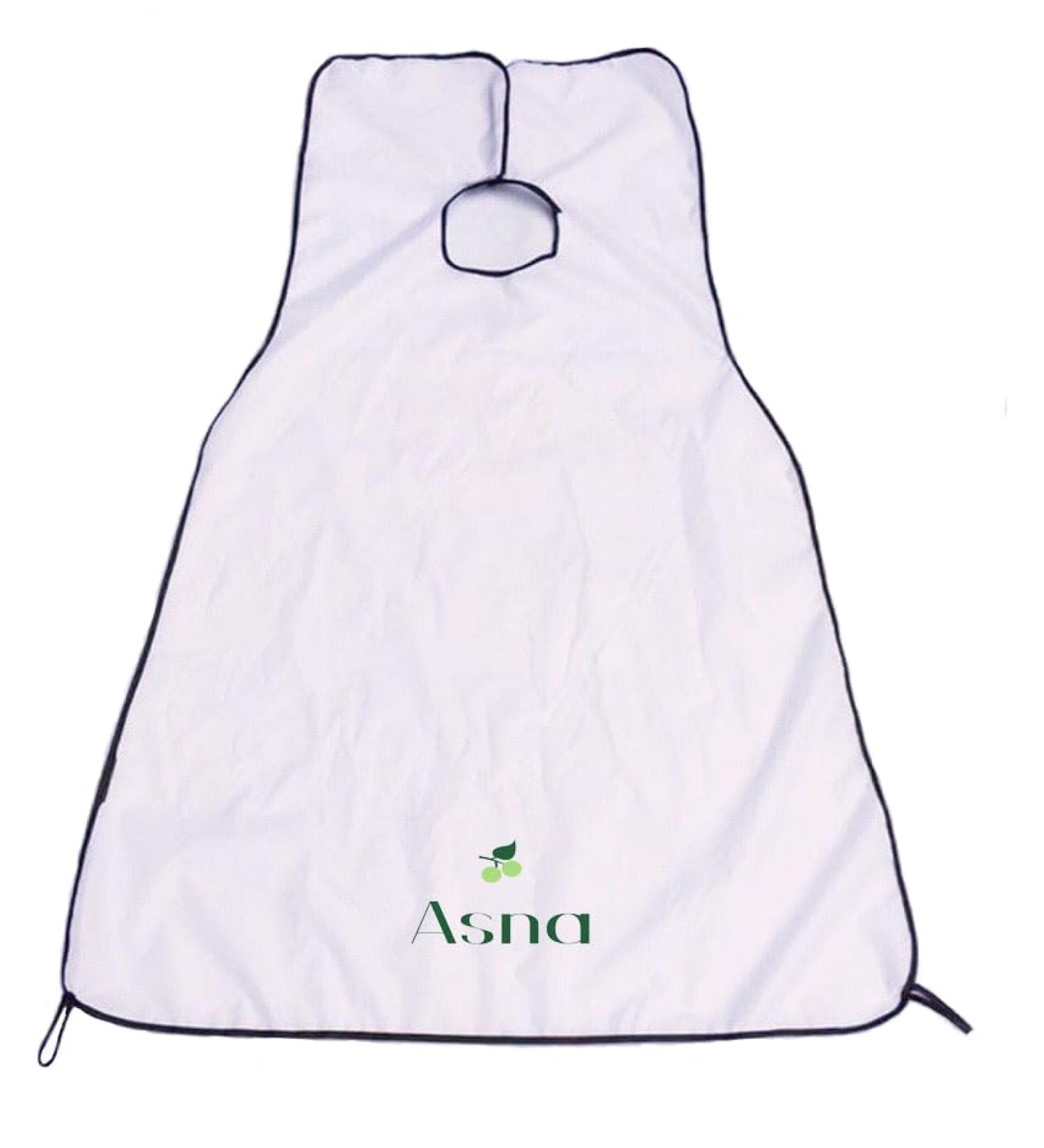 Asna Beauty Beard & Hair Trimming Apron - Premium Grooming Accessory for Mess-Free Trims | Shop Internationally - Buy Online on GoSupps.com