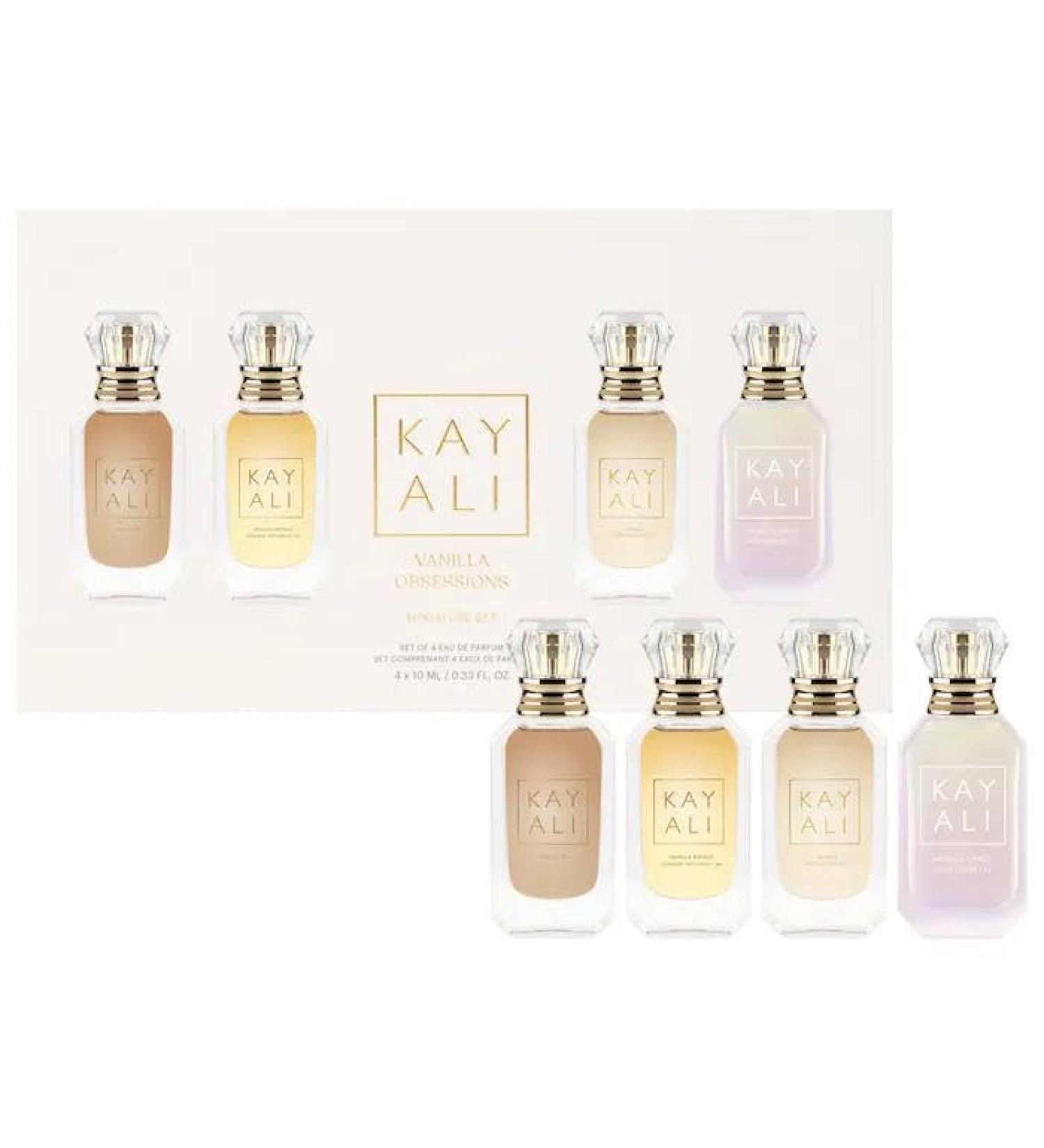 KAYALI Vanilla Miniature Obsessions Perfume Set (all four of Kayali s cult-favorite vanilla fragrances) + Nest NY Sicilian Tangerine Body Cream 30 ml