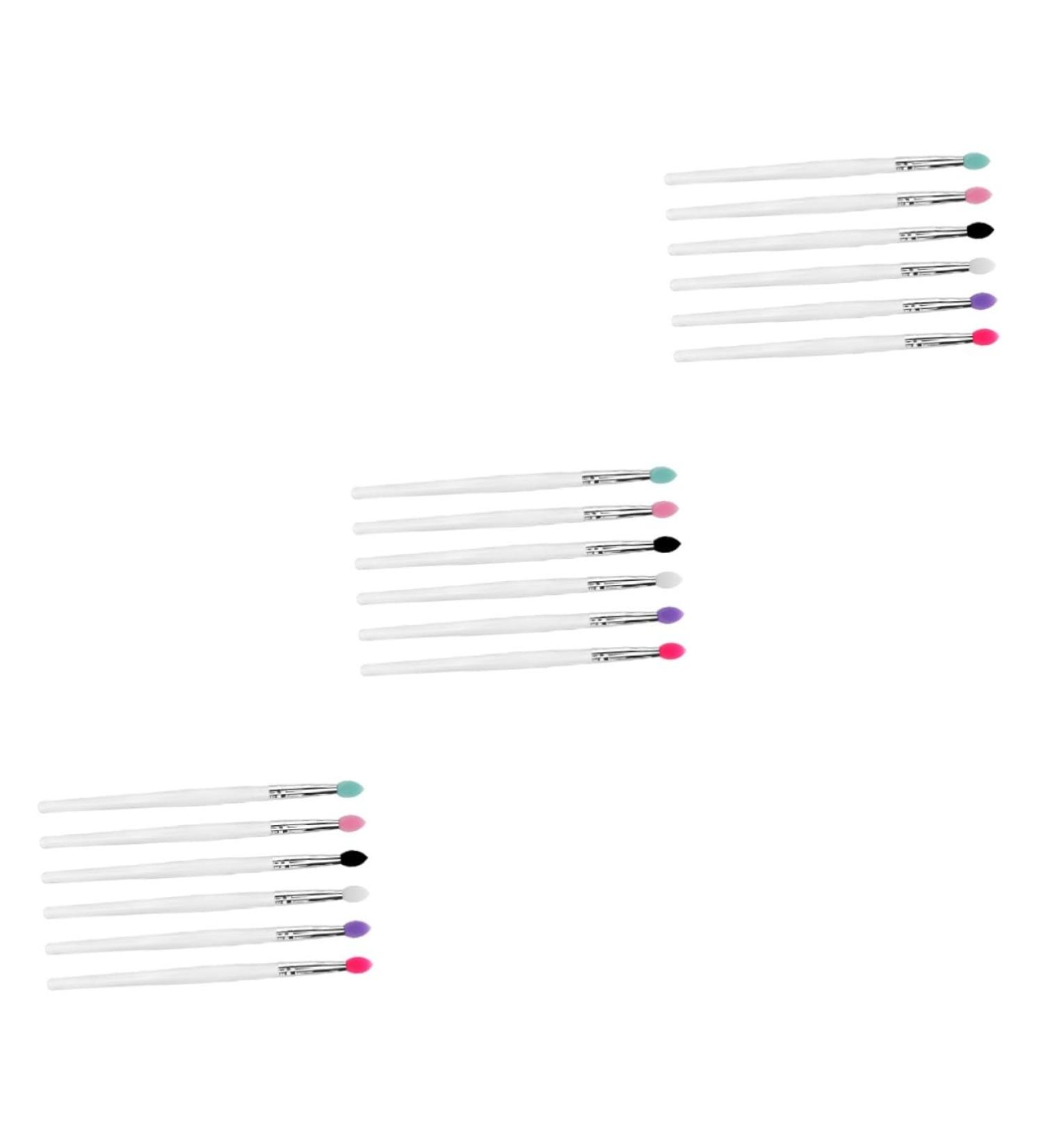 FOMIYES 18 Pcs Eye Shadow Brush Eyeshadow Eye Shadow Applicator Makeupset Smudger Make up Eye Shadow Stick - Buy Online on GoSupps.com