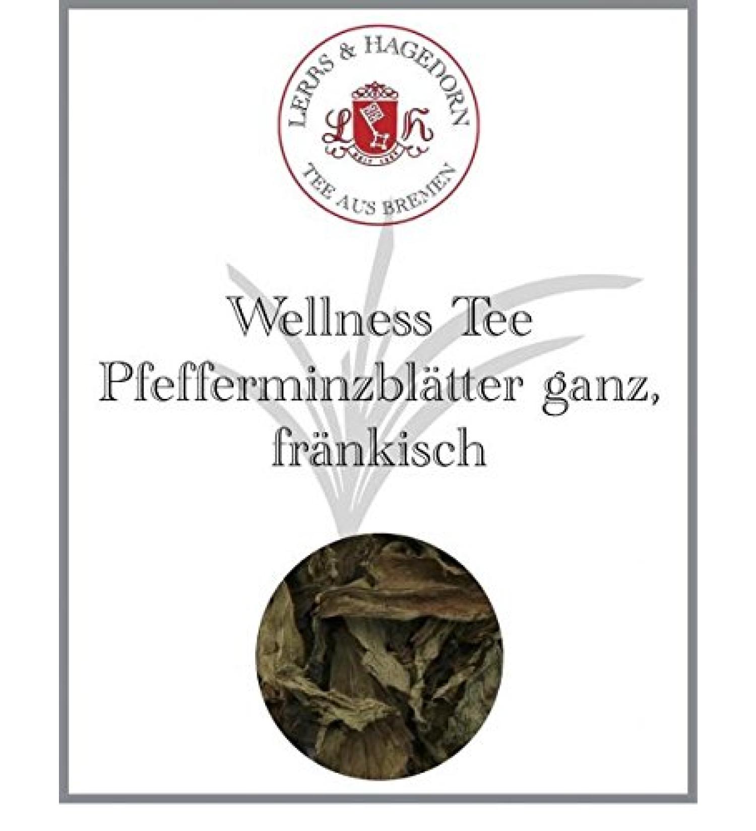  Lerbs & Hagedorn Lerbs & Hagedorn Wellness Tee Peppermint Leaf Tea 1kg (approx. 71 litres) Genuine French Mint Spicy & Fresh - Buy Online on GoSupps.com