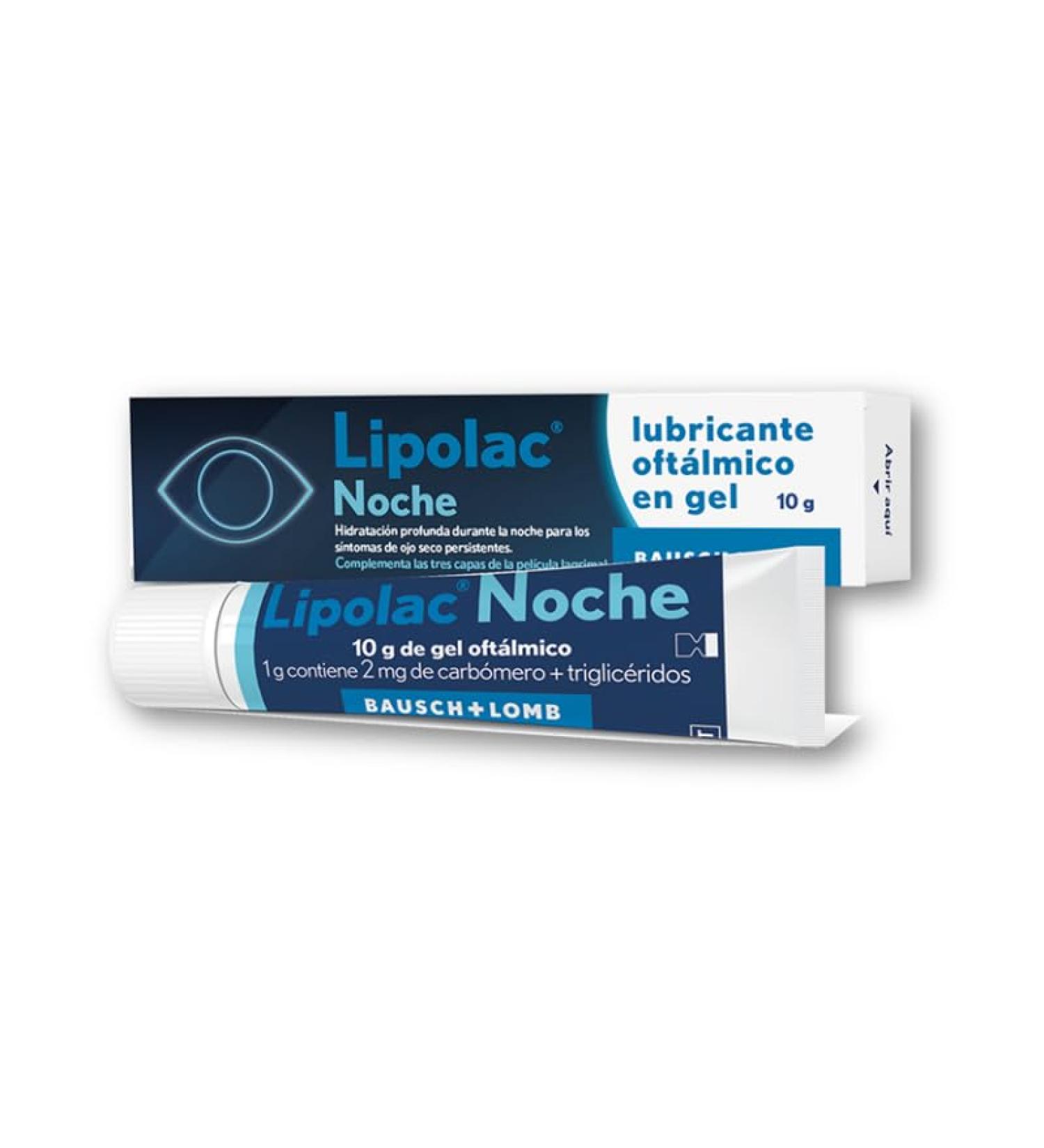Bausch + Lomb Lipolac Noche Gel Oftalmico 10G