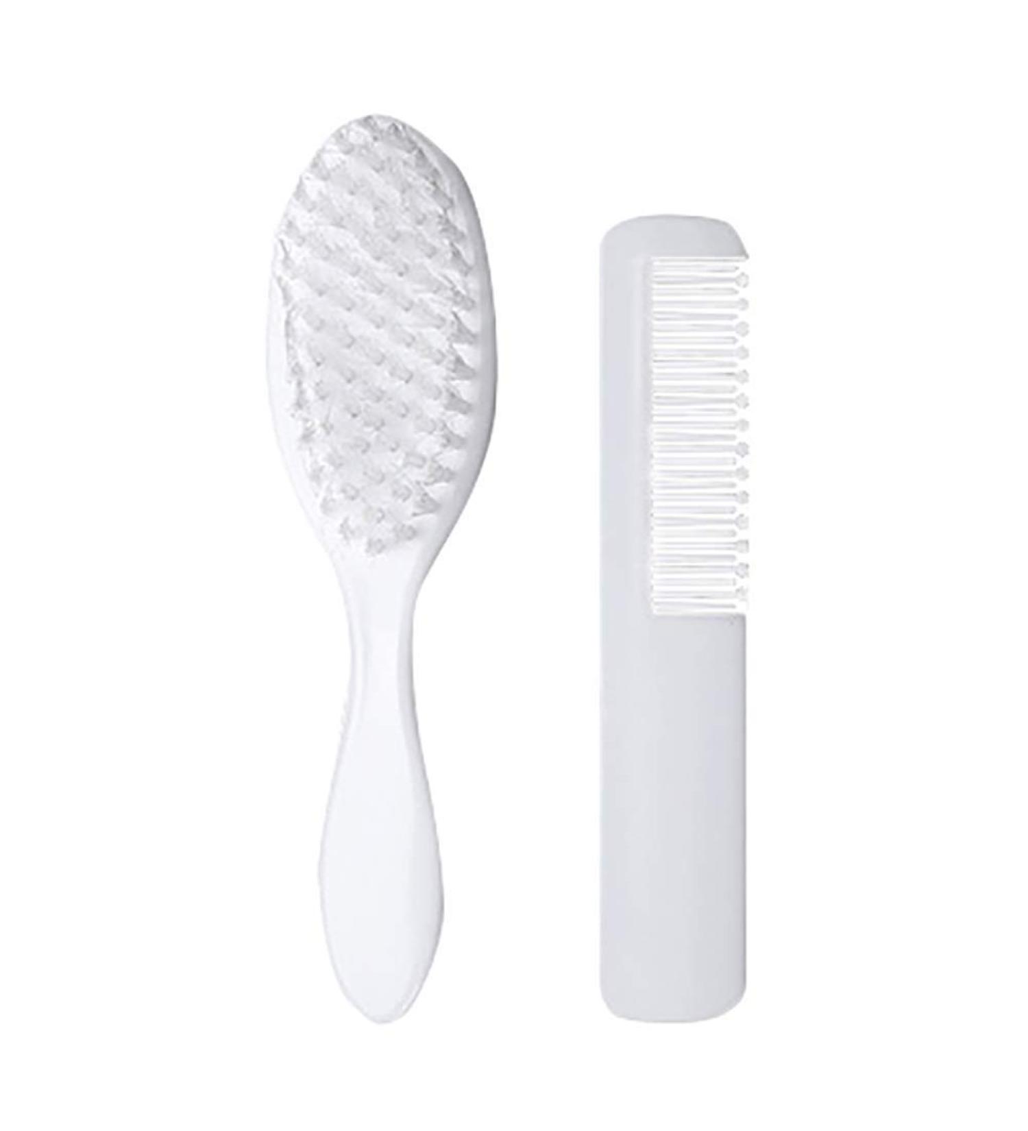 UKD 2 PCS Baby Safety Soft Hair Brush Set Infant Comb Grooming Shower Kit New Released Nice Processed - Buy Online on GoSupps.com