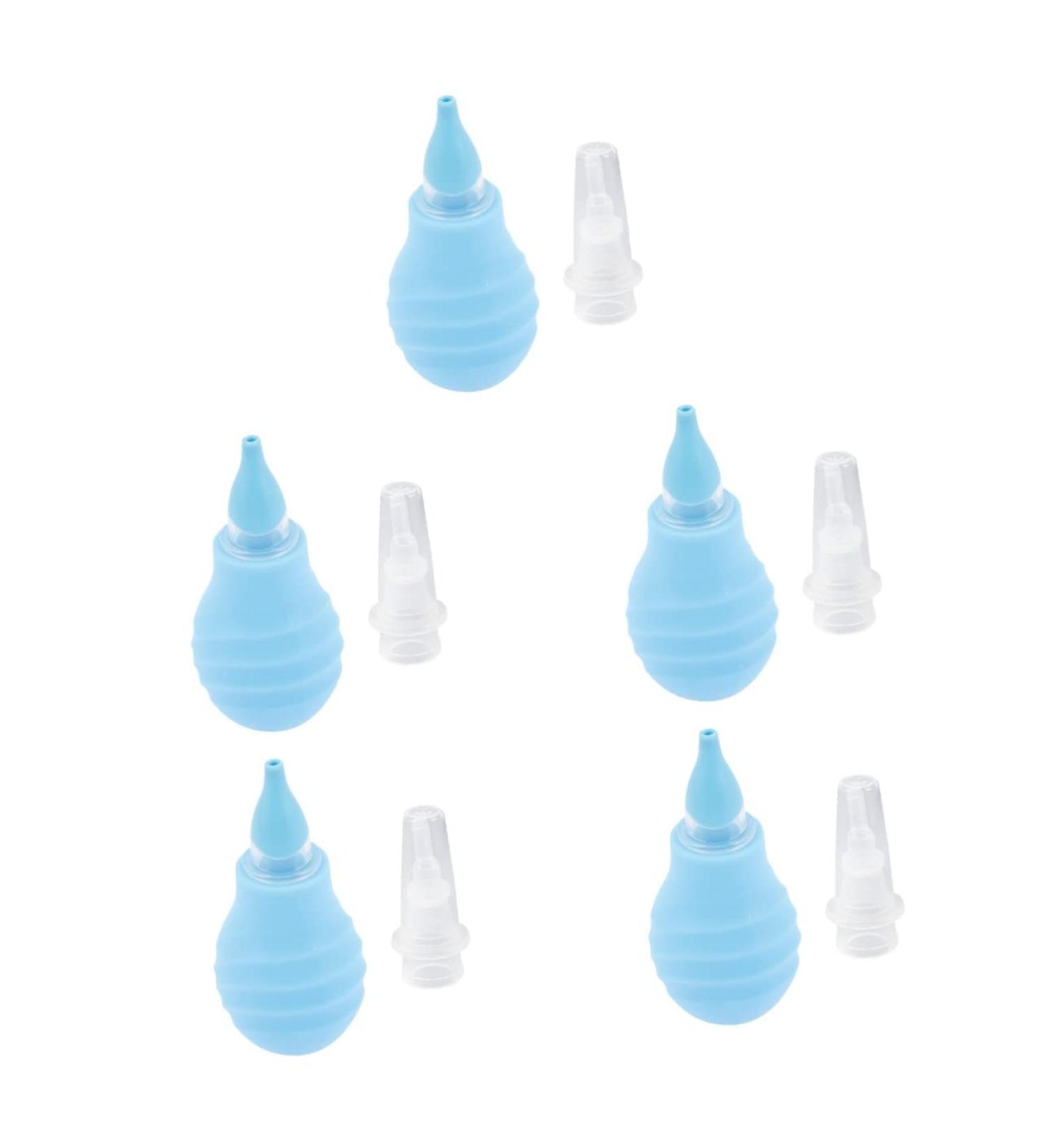 ToddMomy 5pcs Baby Nasal Aspirator Set - Nose Vacuum and Cleaner for Baby Nursing Care - Buy Online on GoSupps.com