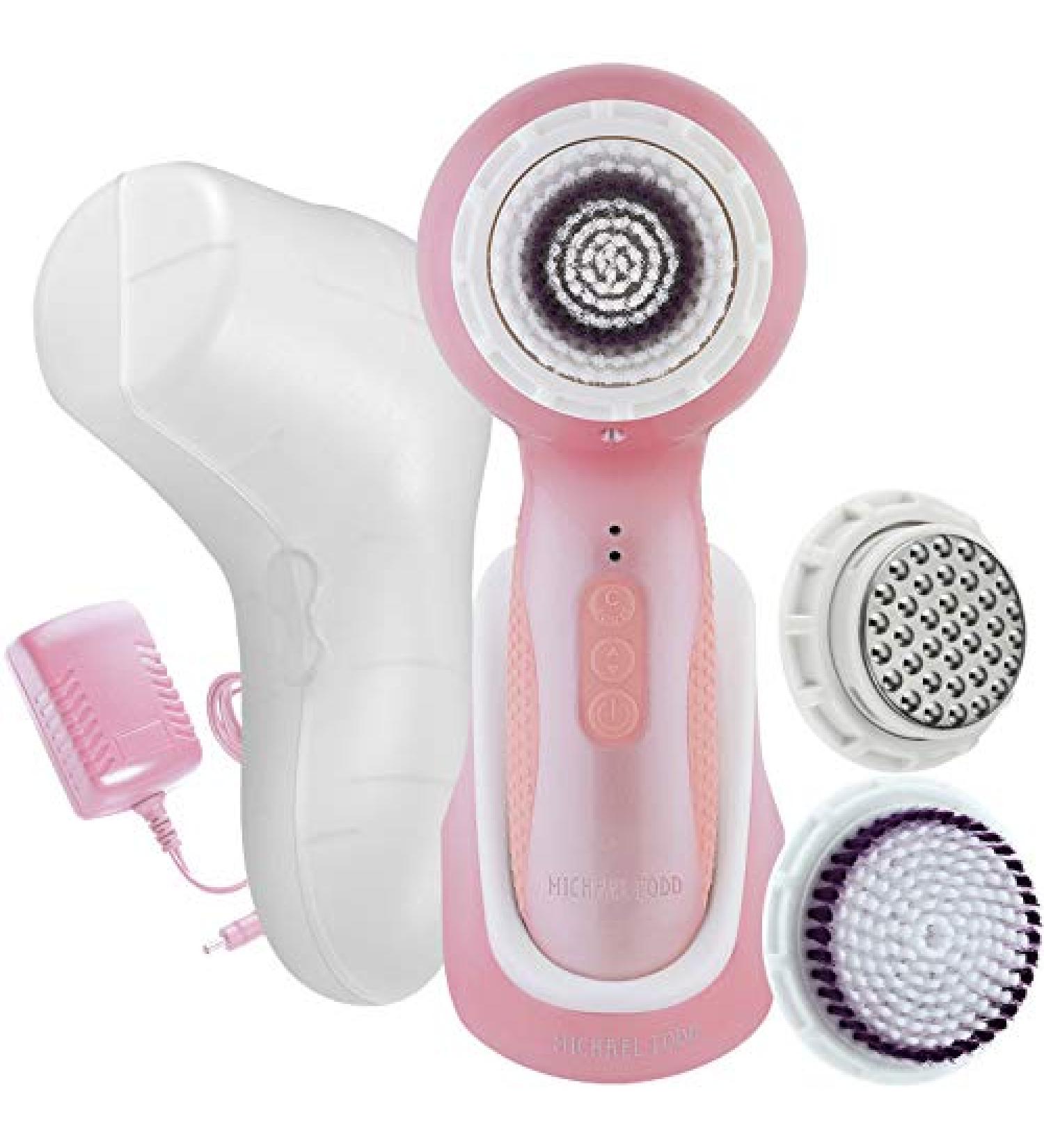 Michael Todd Beauty Soniclear Elite 6-Speed Powered Facial Cleansing Brush System - Buy Online on GoSupps.com