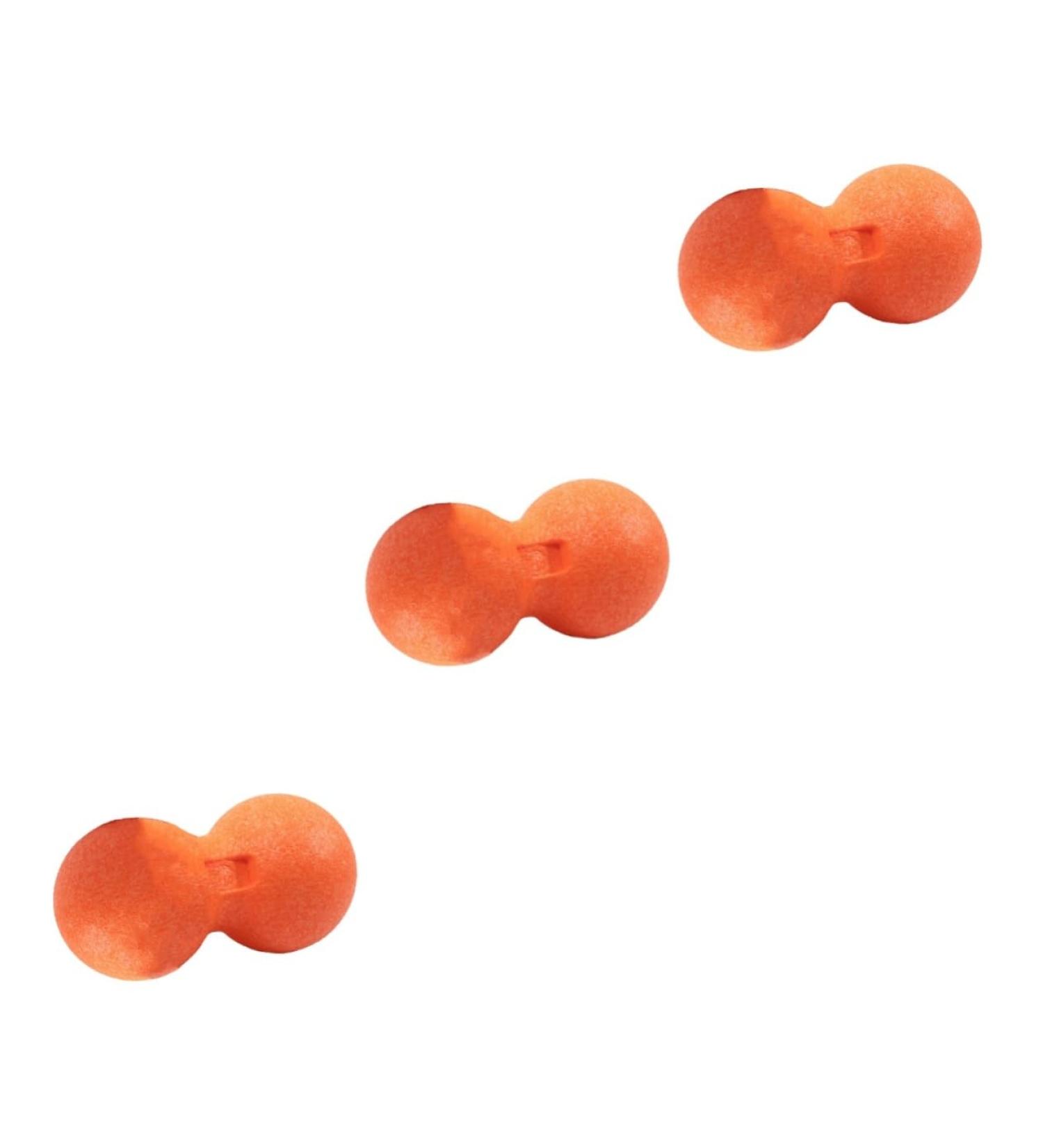 Beaupretty Peanut Massage Balls Set - 3 STK Exercise & Fitness Rolling Balls for Yoga Mobility and Massage Therapy - Buy Online on GoSupps.com