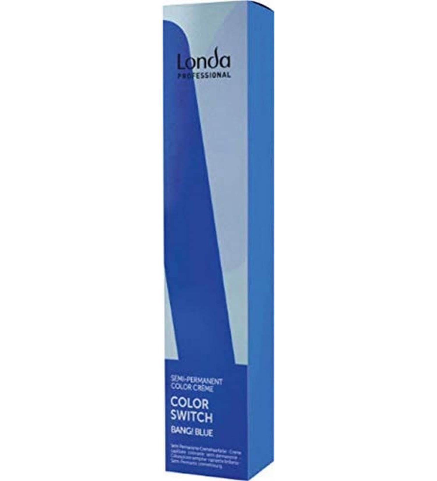 Londa Professional Colour Switch Cr me de couleur semi-permanente Bleu 80 ml