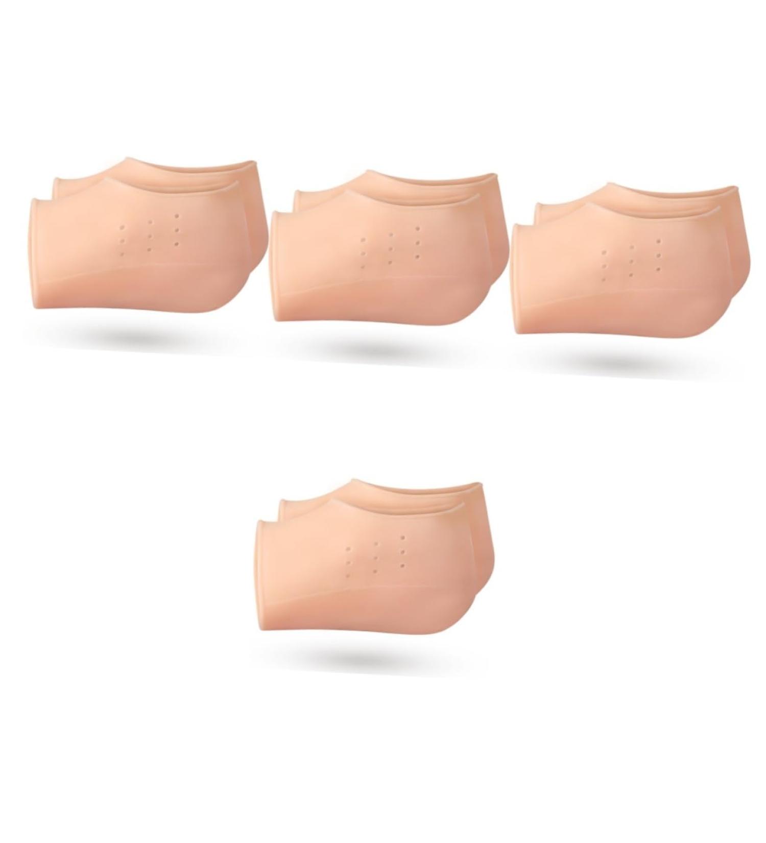 FOMIYES Height Increasing Insoles - 4 Pairs of Comfortable Shoe Inserts for Men & Women | Boost Height with Damping Heel Sock Pads - Buy Online on GoSupps.com