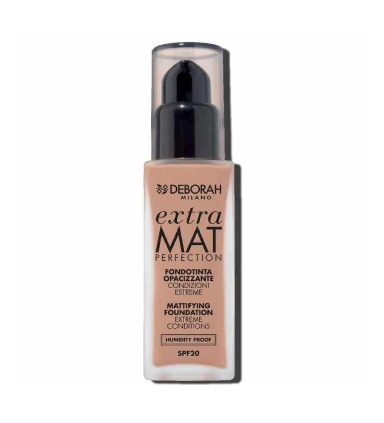 DEBORAH Milano Extra Mat Perfection Foundation 30ml - Beige Liquid Makeup for Women | International Shipping Available - Buy Online on GoSupps.com