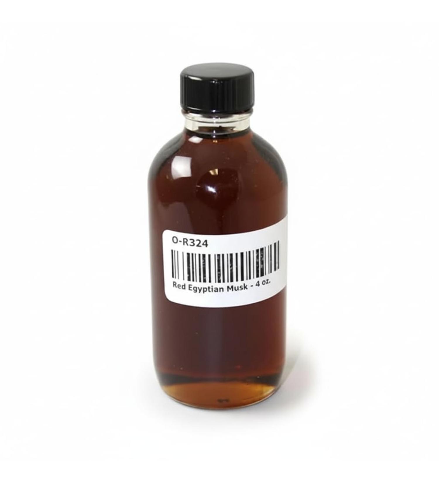 Red Egyptian Musk Fragrance Oil Premium Grade Perfume Body Oil (4 oz) 4 Fl Oz (Pack of 1)
