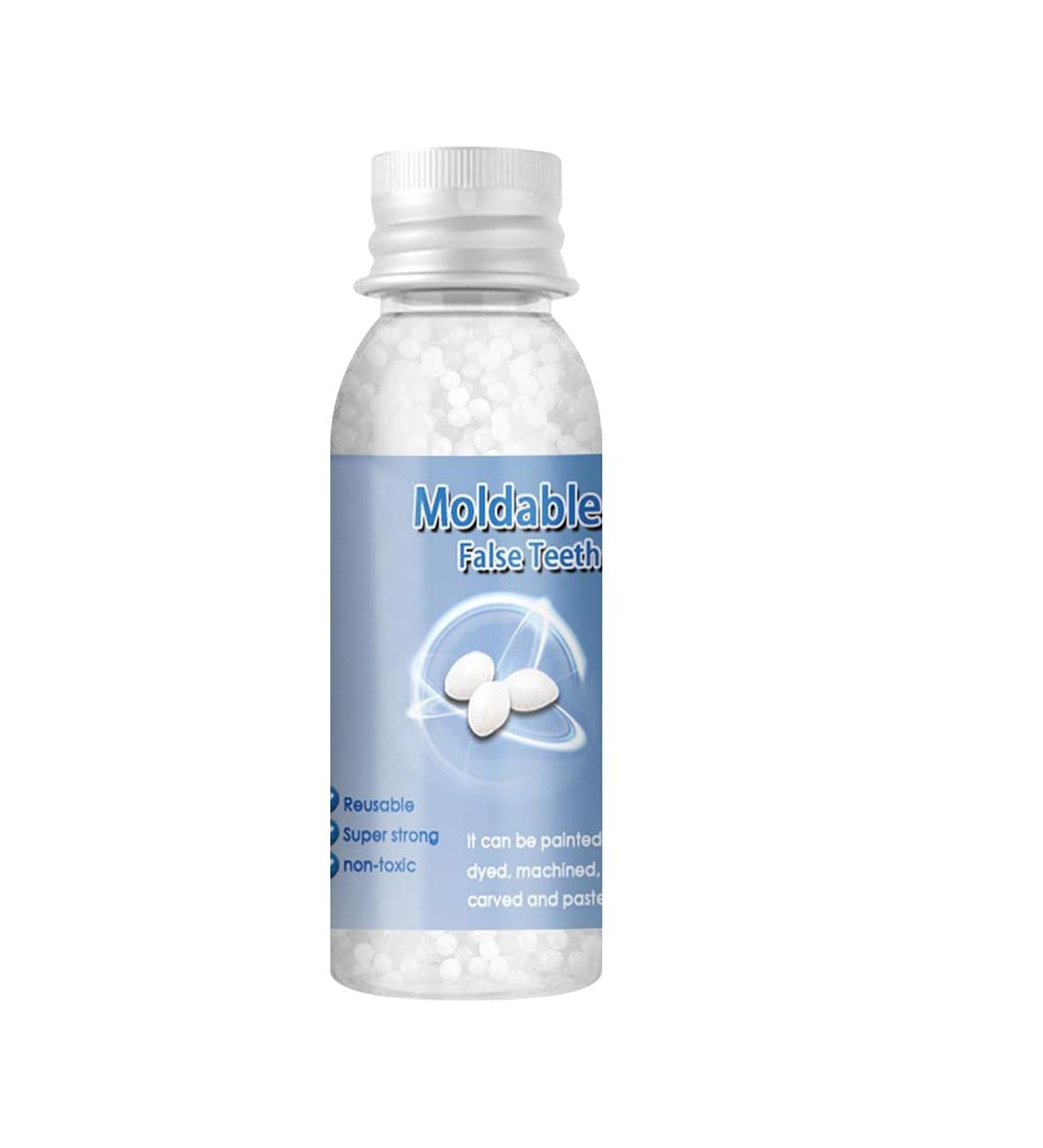 Tooth Repair Granules & Temporary Dental Repair Set - Easy Application for Missing & Broken Teeth - Buy Online on GoSupps.com