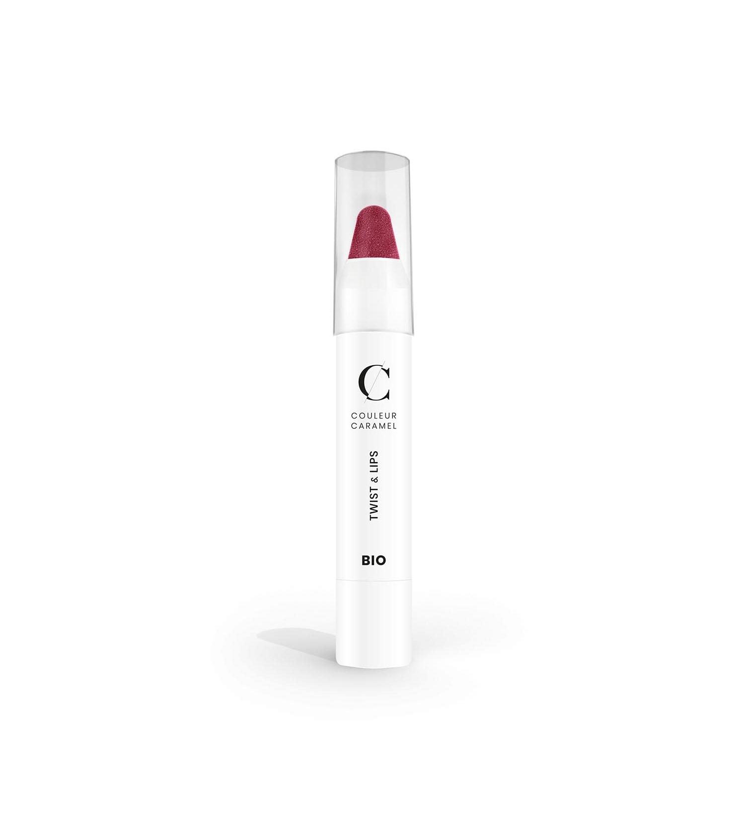 Couleur Caramel Twist & Lips No. 403 - Dark Pink Organic Caramel Color