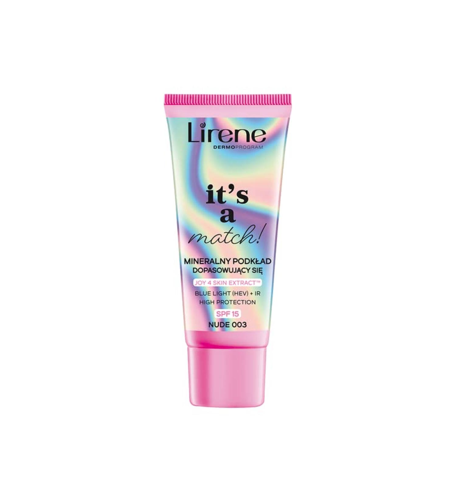 Lirene It's a Match! Mineral Foundation SPF15 003 Nude 30ml