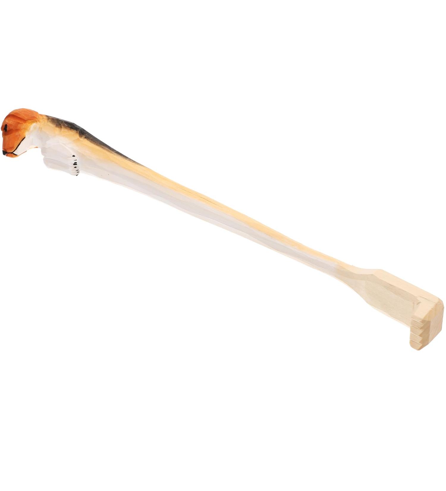 Handcrafted Wooden Animal Back Scratcher - Reusable 38x4cm Tool for Adults | Sewoart - Buy Online on GoSupps.com