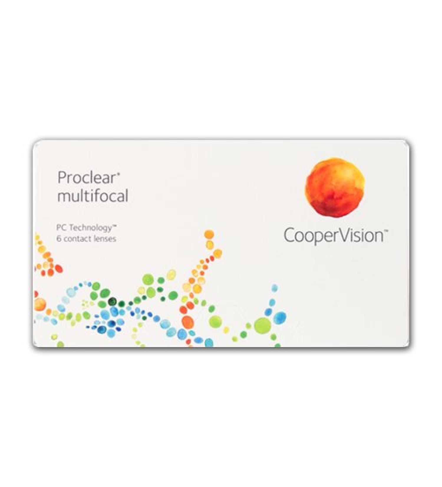 Cooper Vision Proclear - Multifocal (Type N) 6 pieces/BC 8.7 mm/DIA 14.4 / -6.25 diopters
