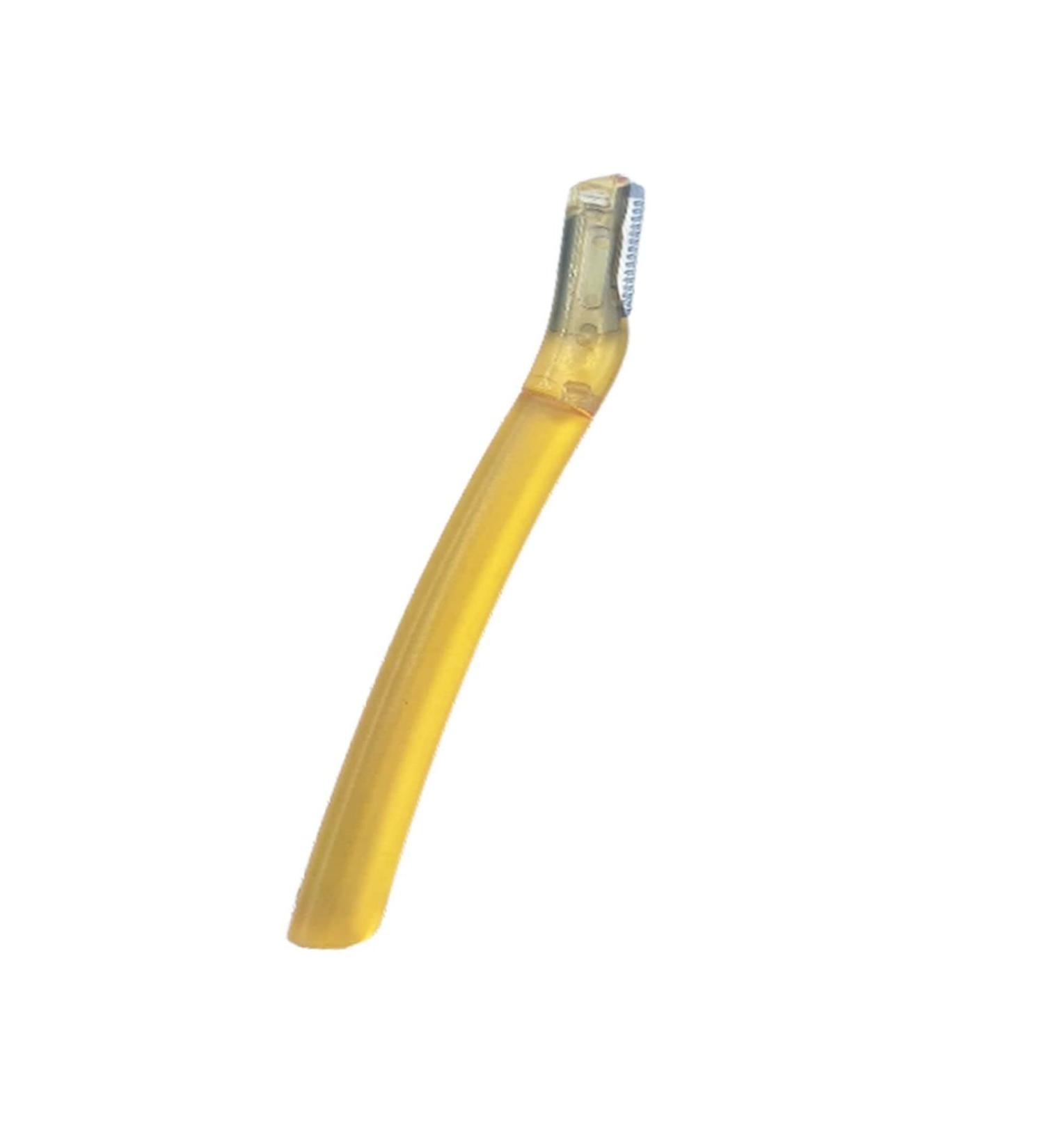 EuroXanty Eyebrow Remover | Facial Razor for Men & Women | Yellow Eyebrow Shaver & Profiles | Precision Grooming Tool - Buy Online on GoSupps.com