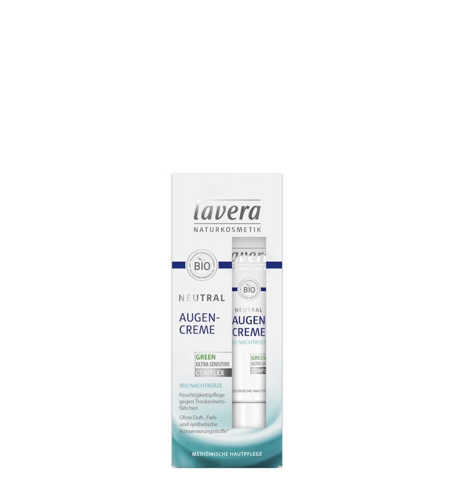 Lavera Neutral Eye Cream (6 x 15 ml) 90 ml (1 pack)