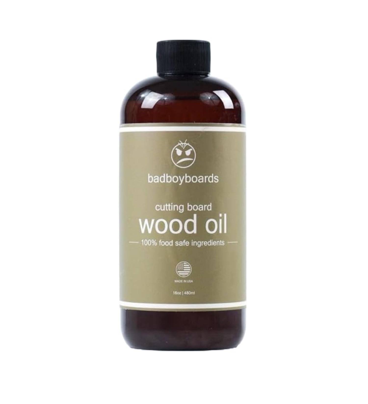 Premium Wood Oil for Cutting Boards | Protects Against Cracking | Ideal for Treating & Moisturizing Wood Products - International Shipping Available - Buy Online on GoSupps.com