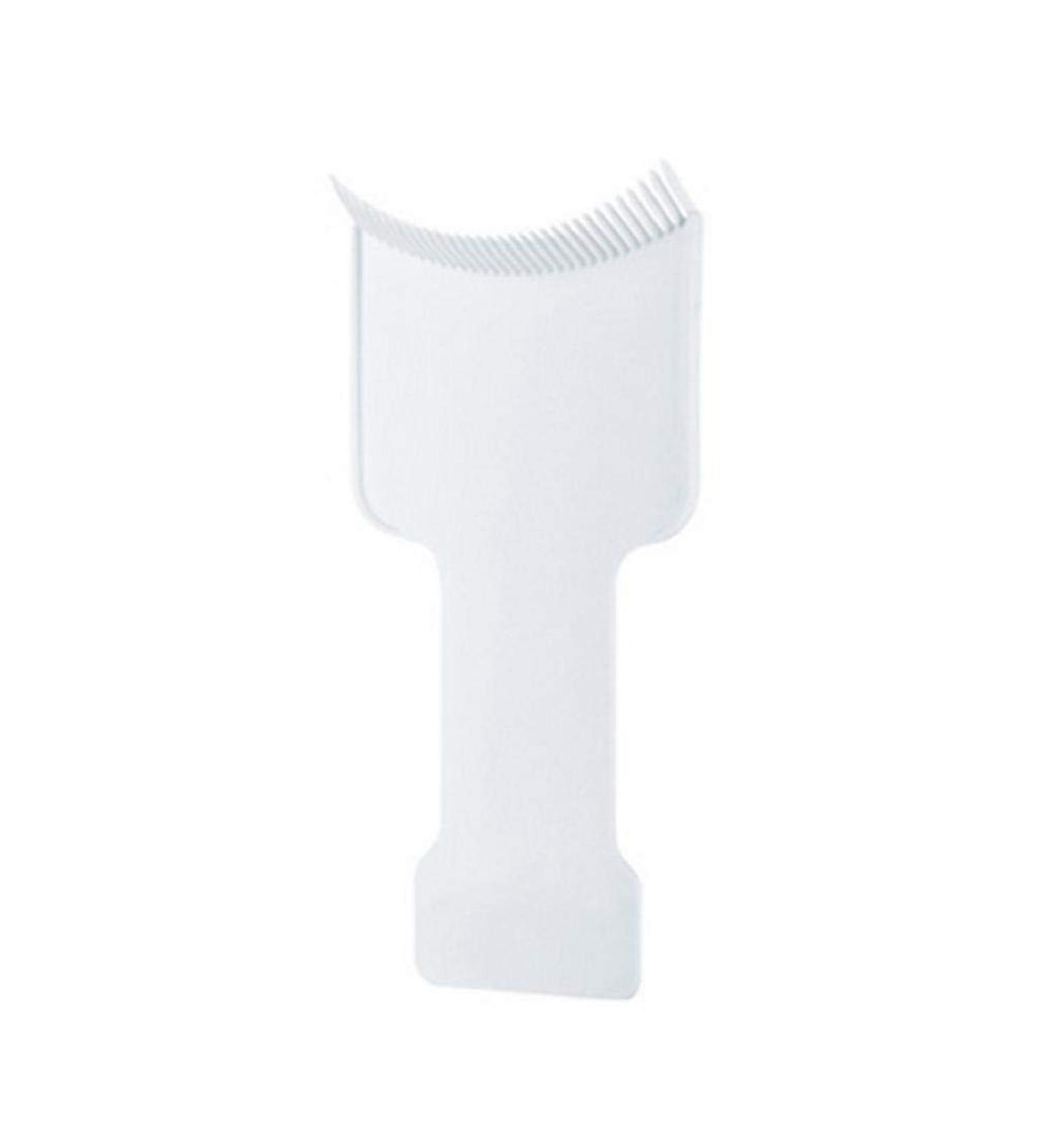 Convenient Flat Top Hair Highlighting Balayage Board Hair Sectioning Comb Paddle Hair Colouring Dye Hairdressing Tool White - Buy Online on GoSupps.com